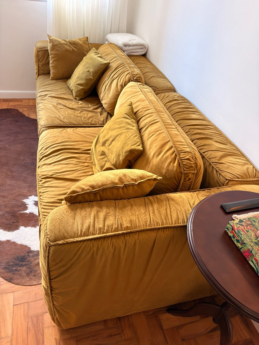 Sofá Modular Mostarda 2,5m x 1m
