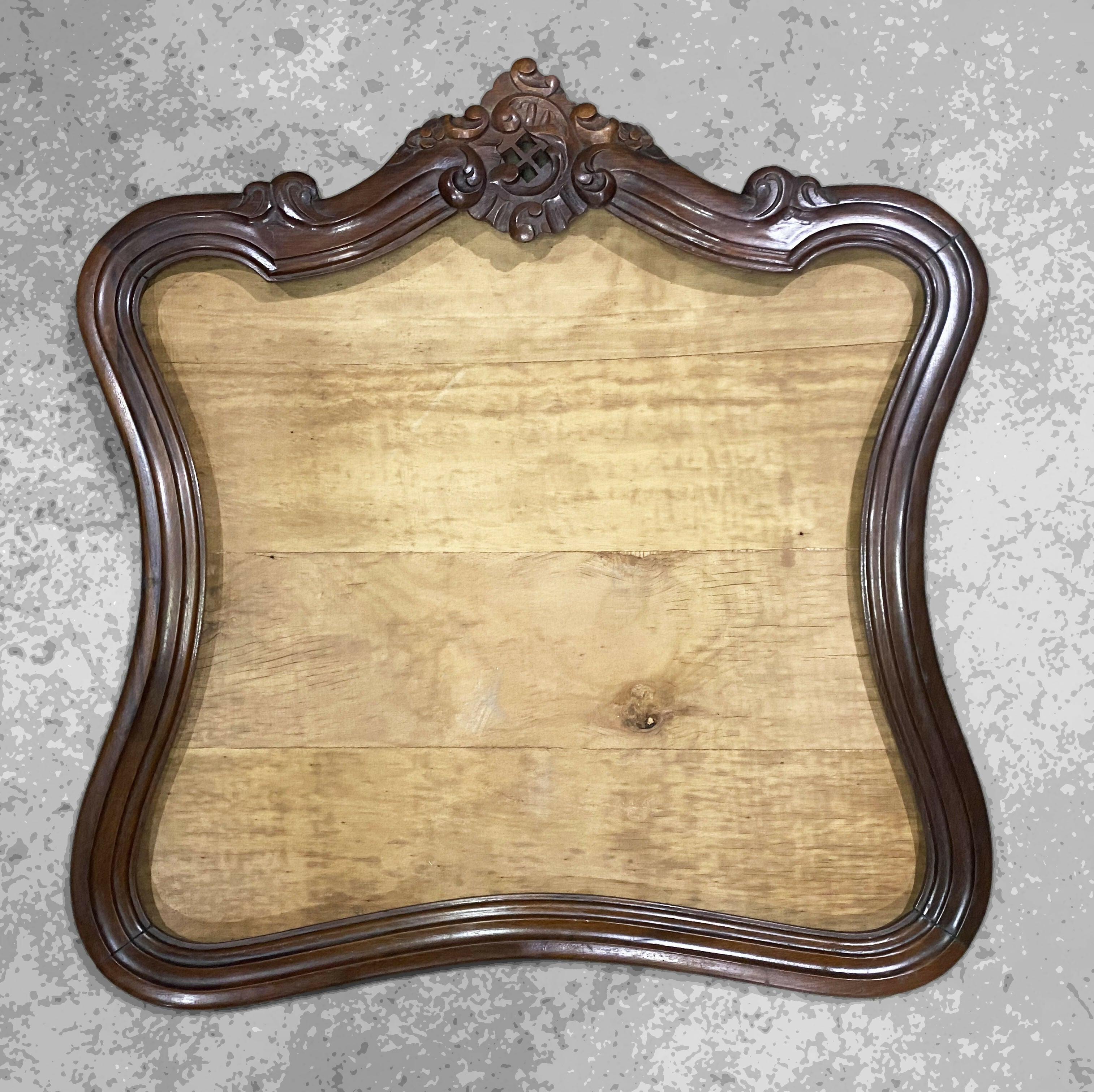 Moldura Provençal antiga para espelho (acompanha espelho novo)