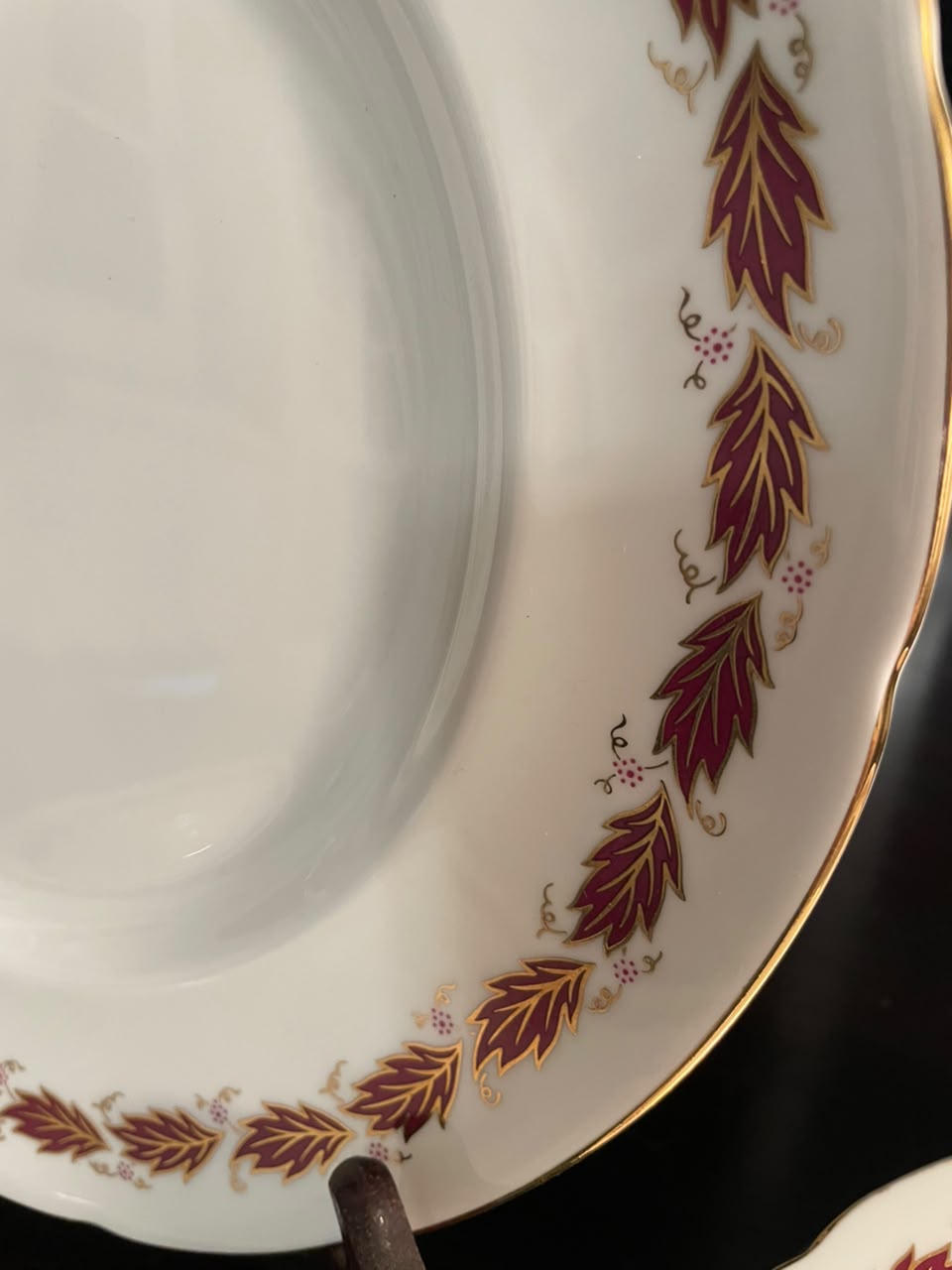 Bone China - 4 pratos ingleses Paragon em porcelana fina de ossos