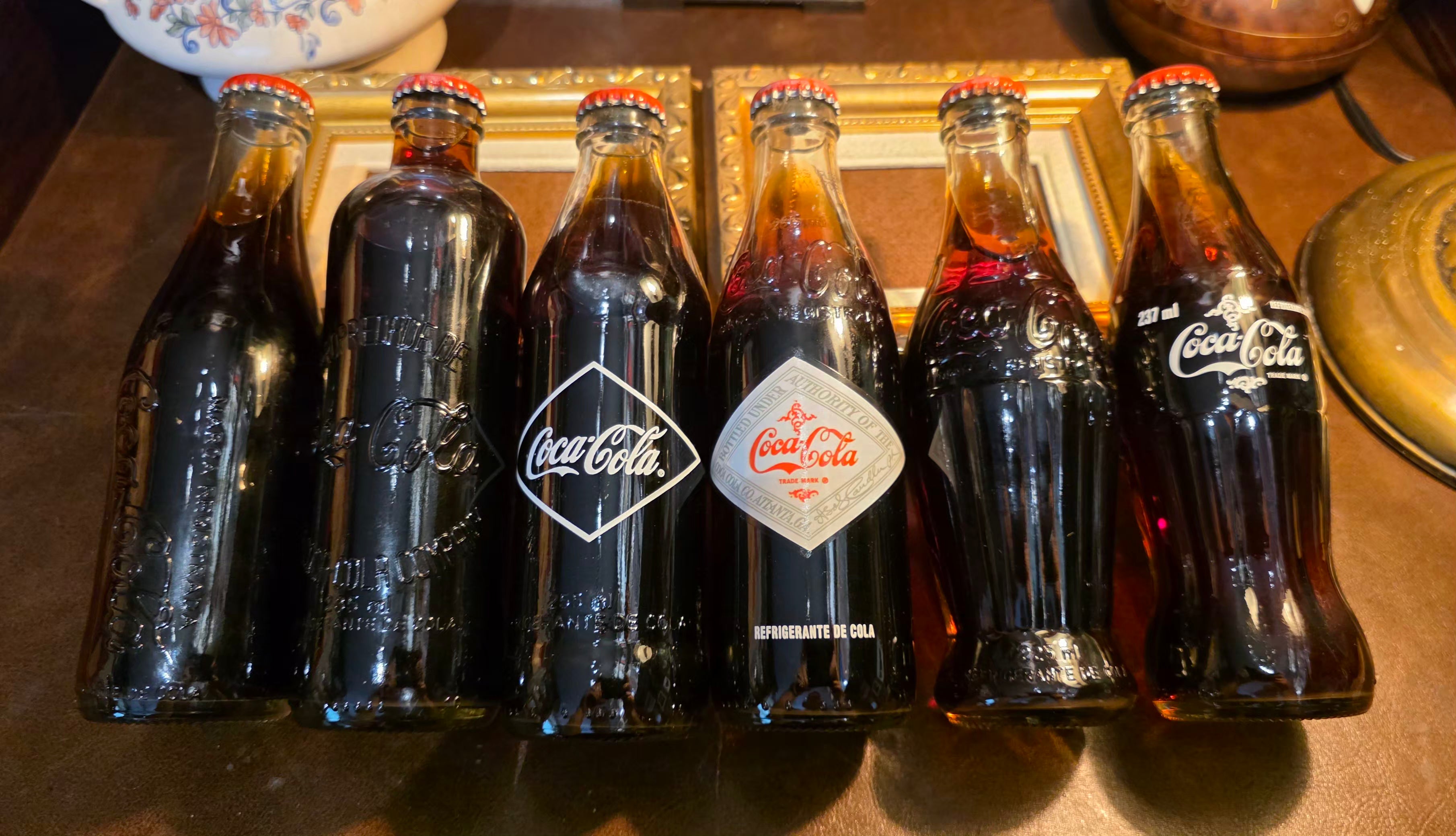 Garrafas Históricas da Coca-Cola