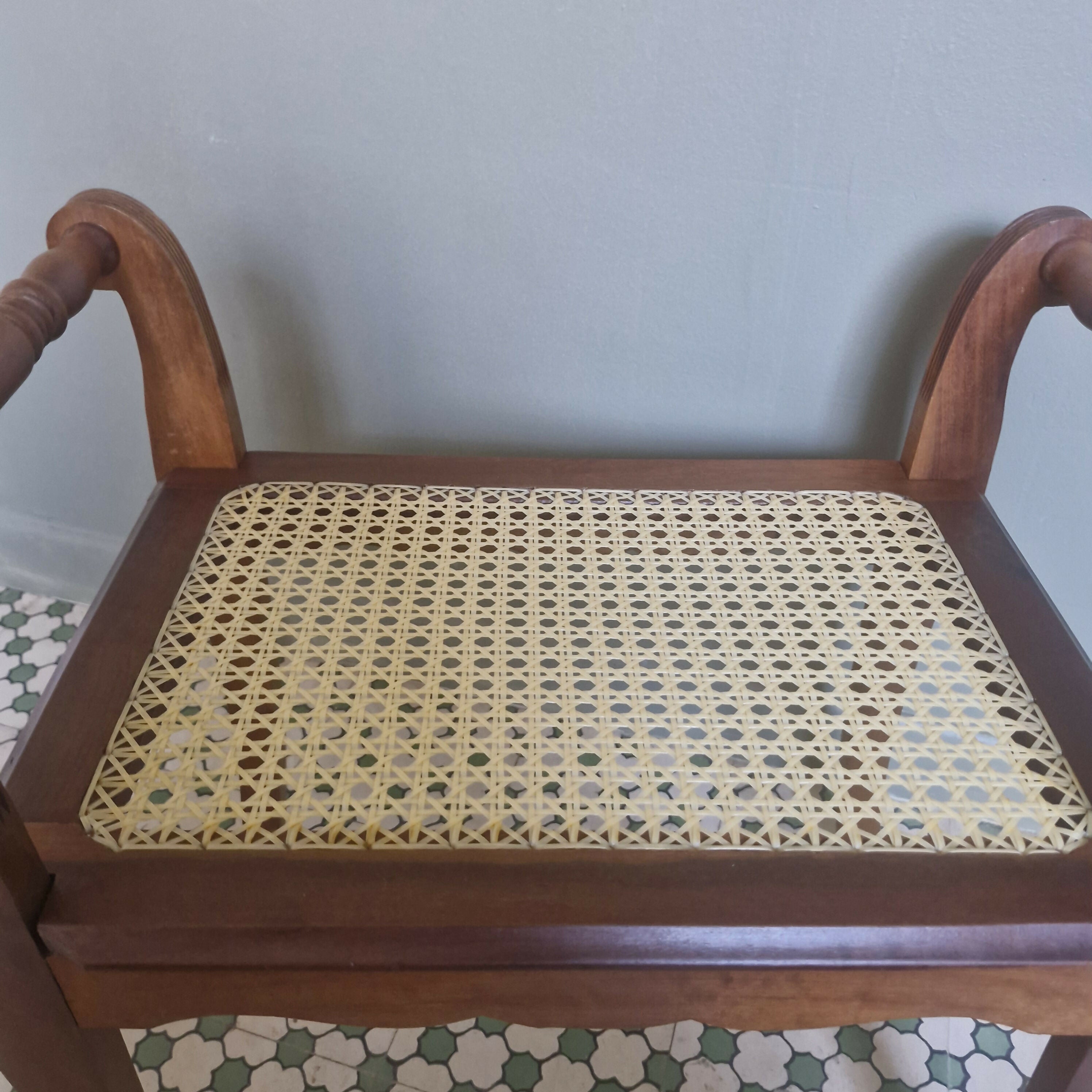 Banqueta de palhinha