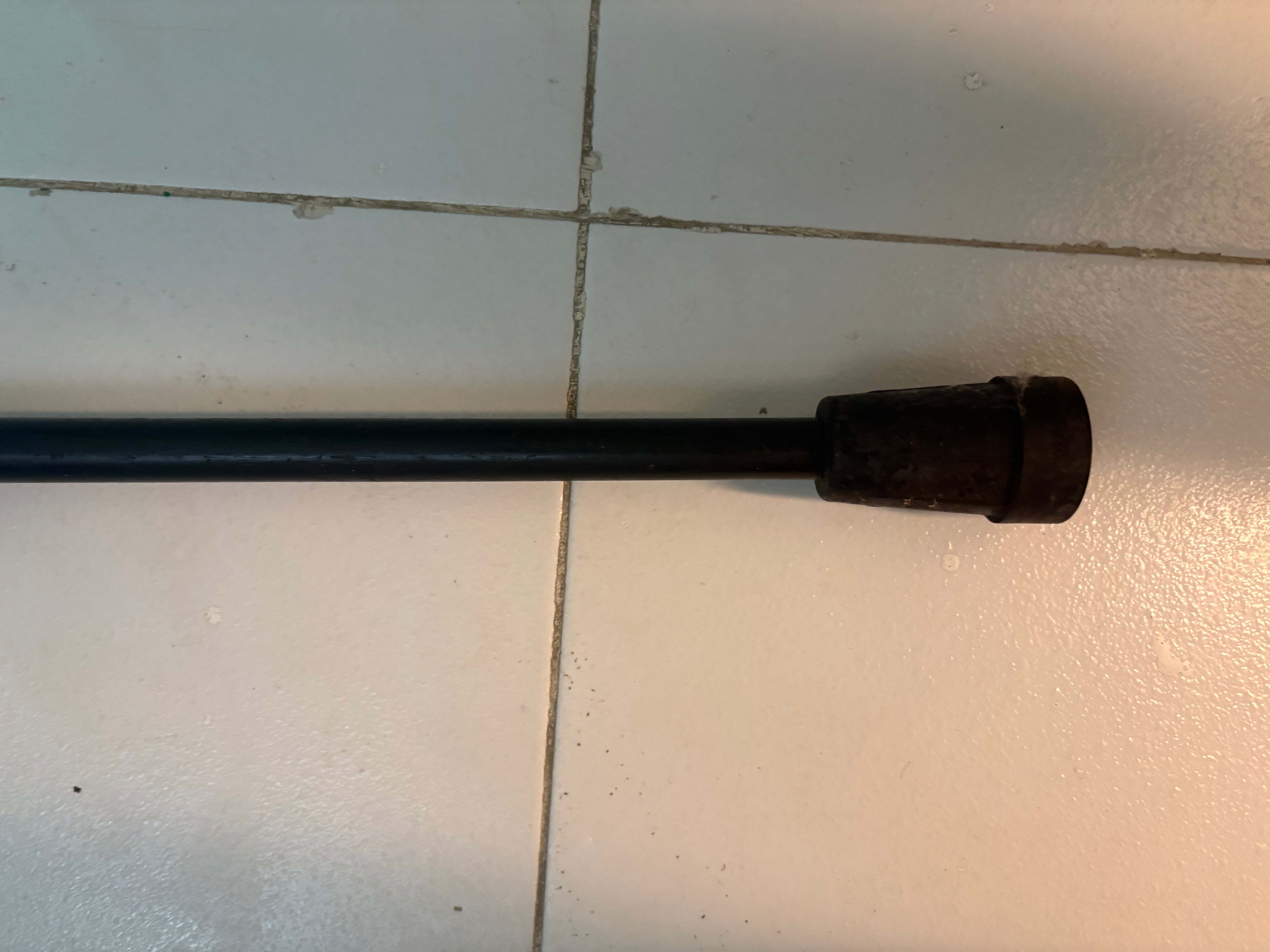 Antiga Bengala com ponteira em Prata