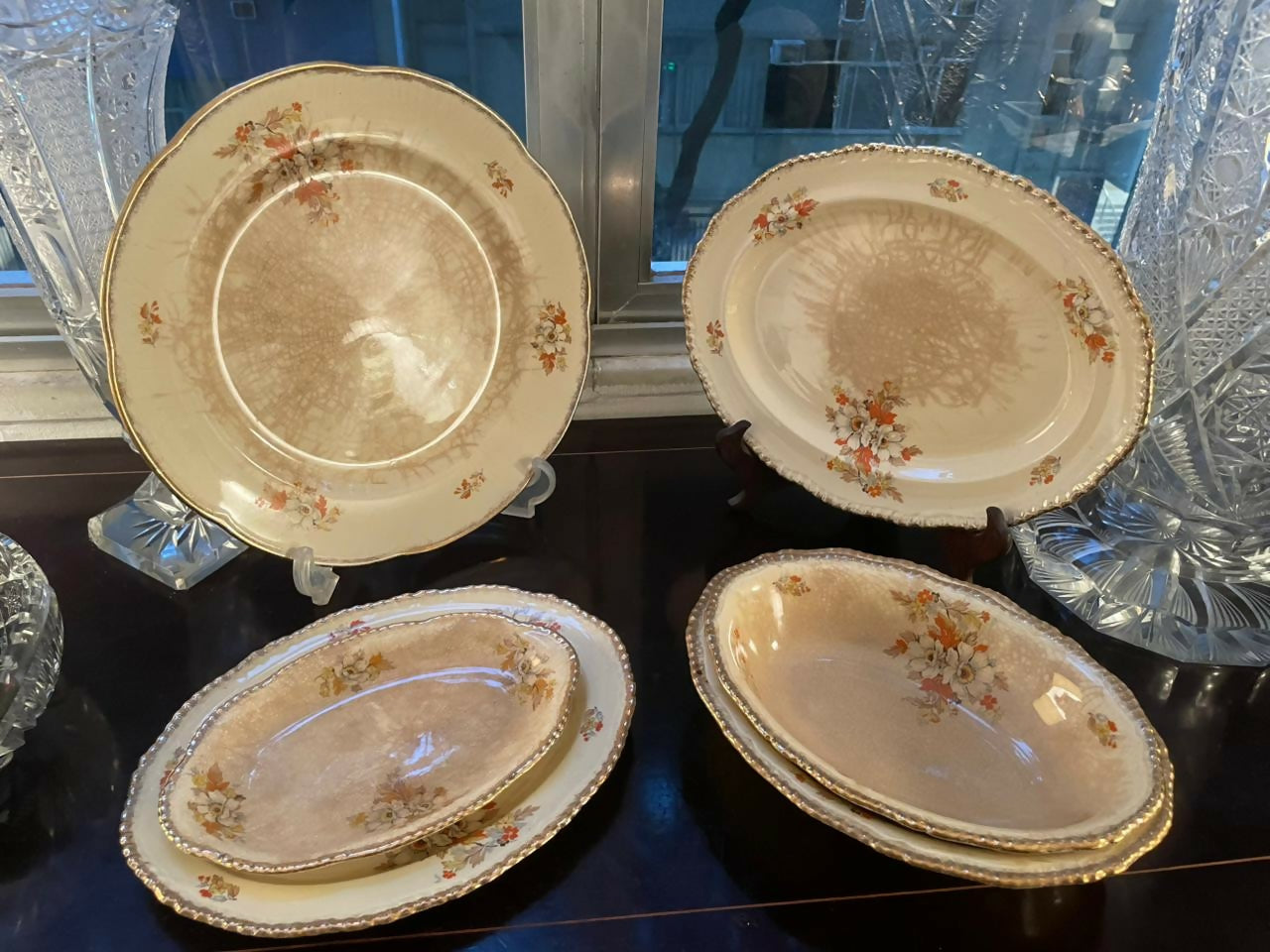 Baixela de Jantar 6 peças faiança inglesa Woods & Sons