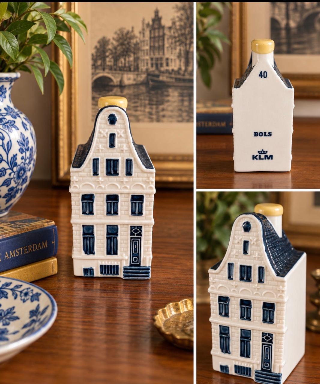 Casinha KLM nº 40 – Miniatura Delft Blue