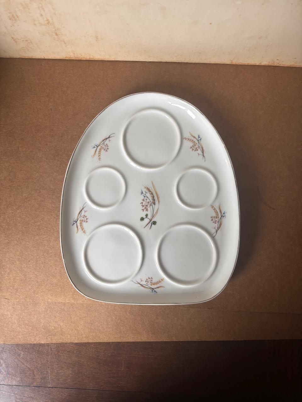 Bandeja de serviço em porcelana Steatita (DMCPS_572)