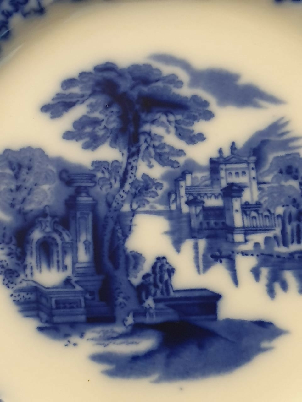 Prato borrão mais do que centenário W.H. Grindley, modelo Shanghai, em perfeito estado!