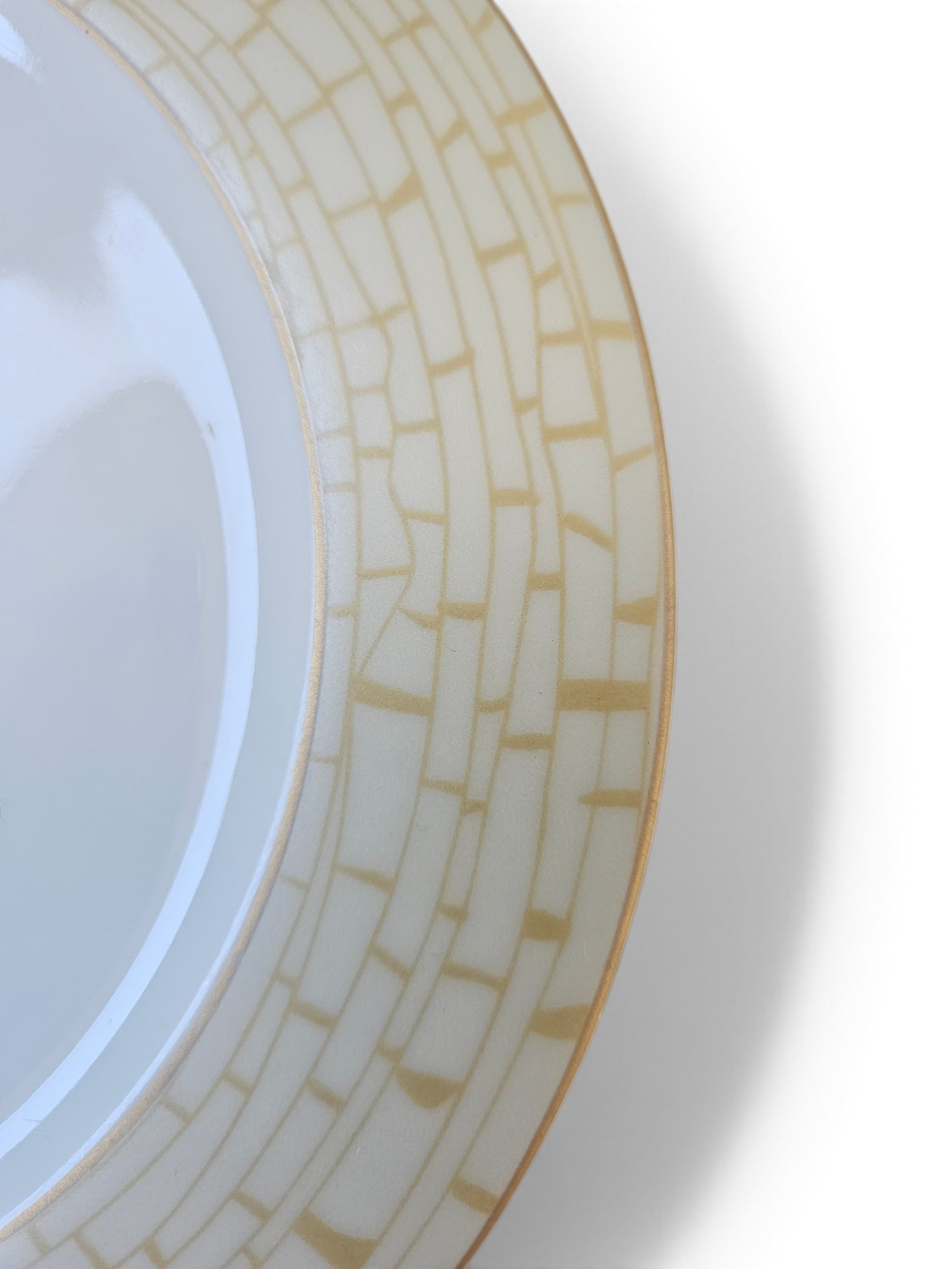 Prato Sobremesa Porcelana Alemã Tirschenreuth- 4 unidades - exclusivo Cecilia Dale