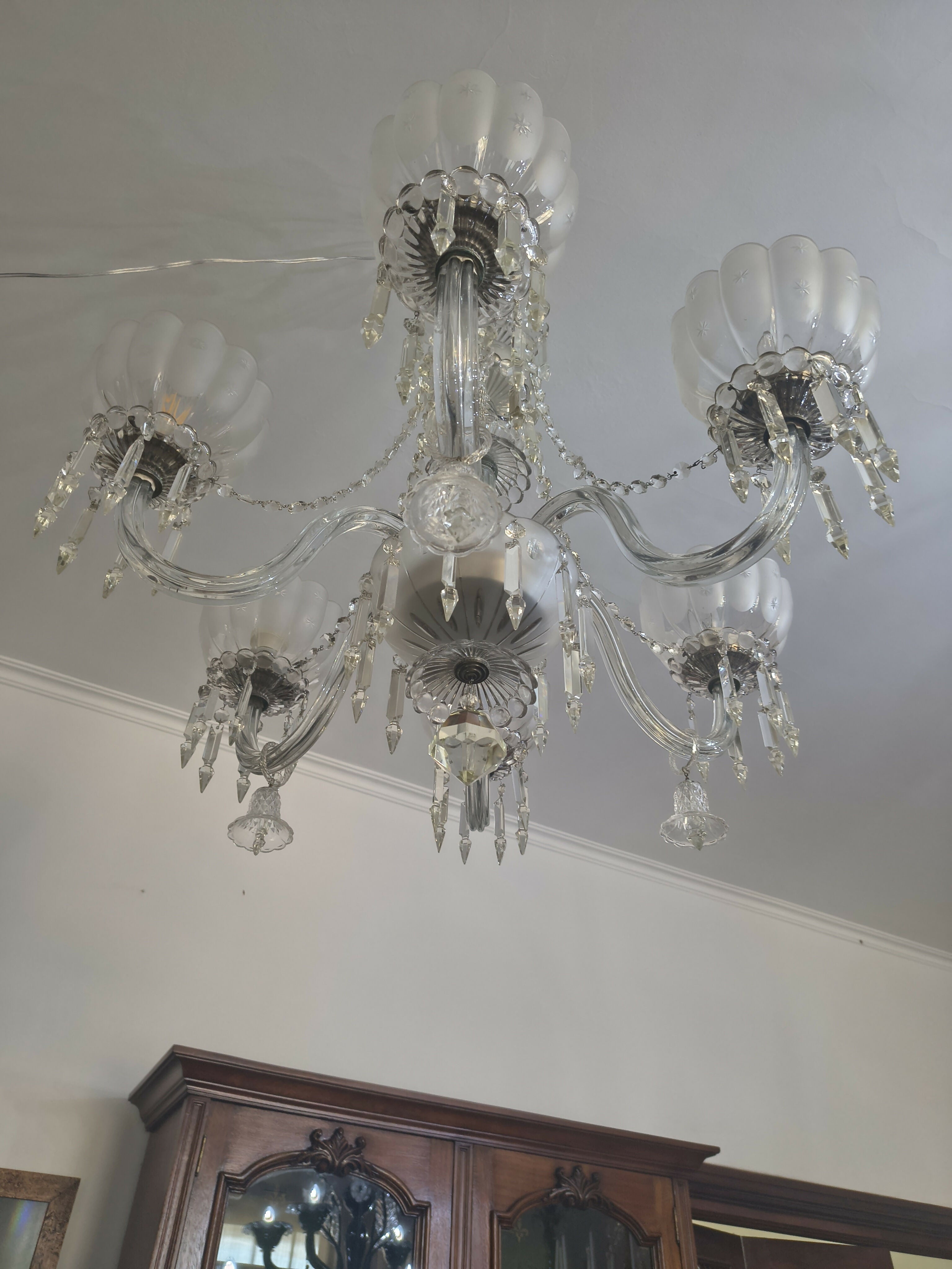 Lustre pendente Cristal Baccarat