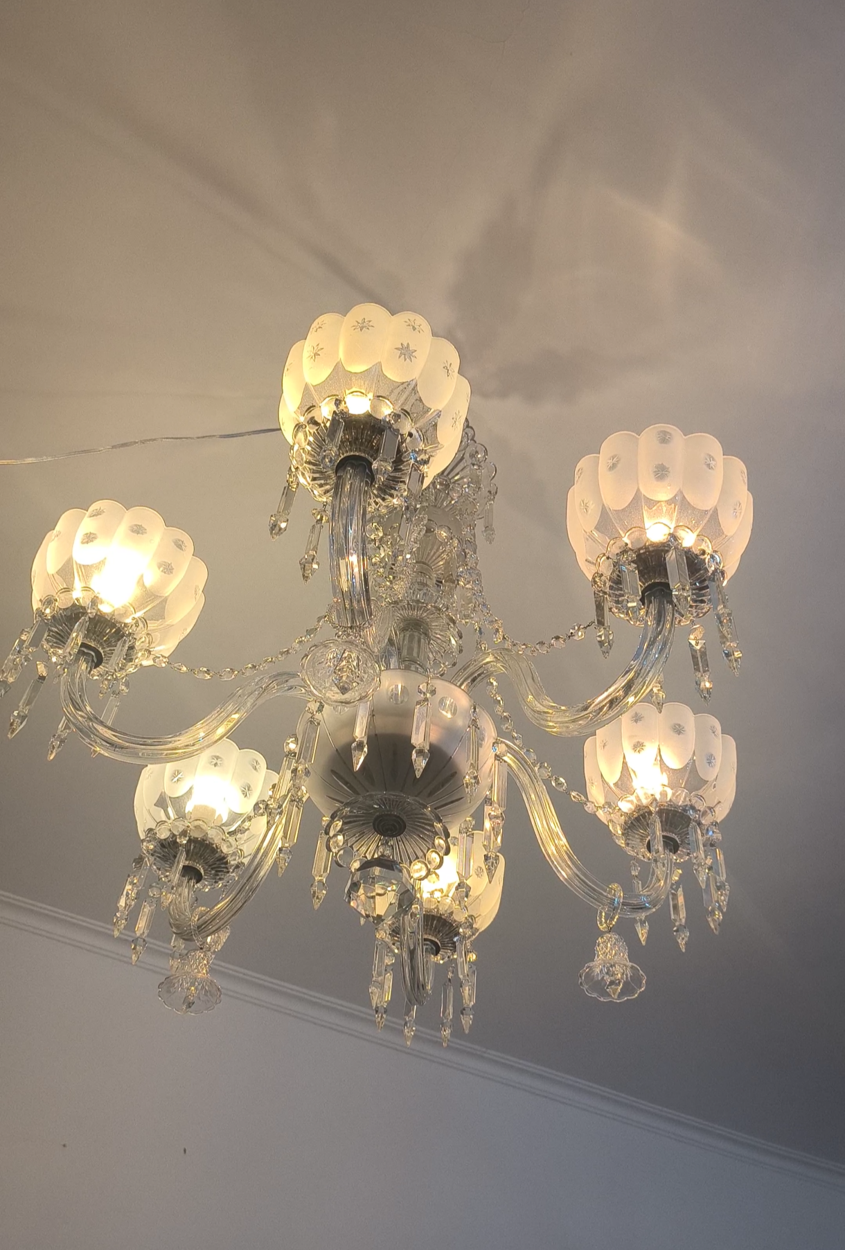 Lustre pendente Cristal Baccarat