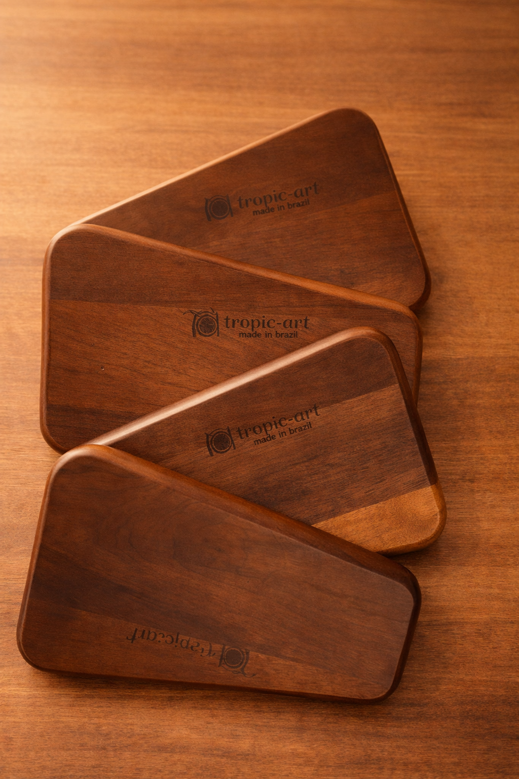 Quarteto de petisqueiras Tropic Art, Jean Dobré (DMCPS_393)
