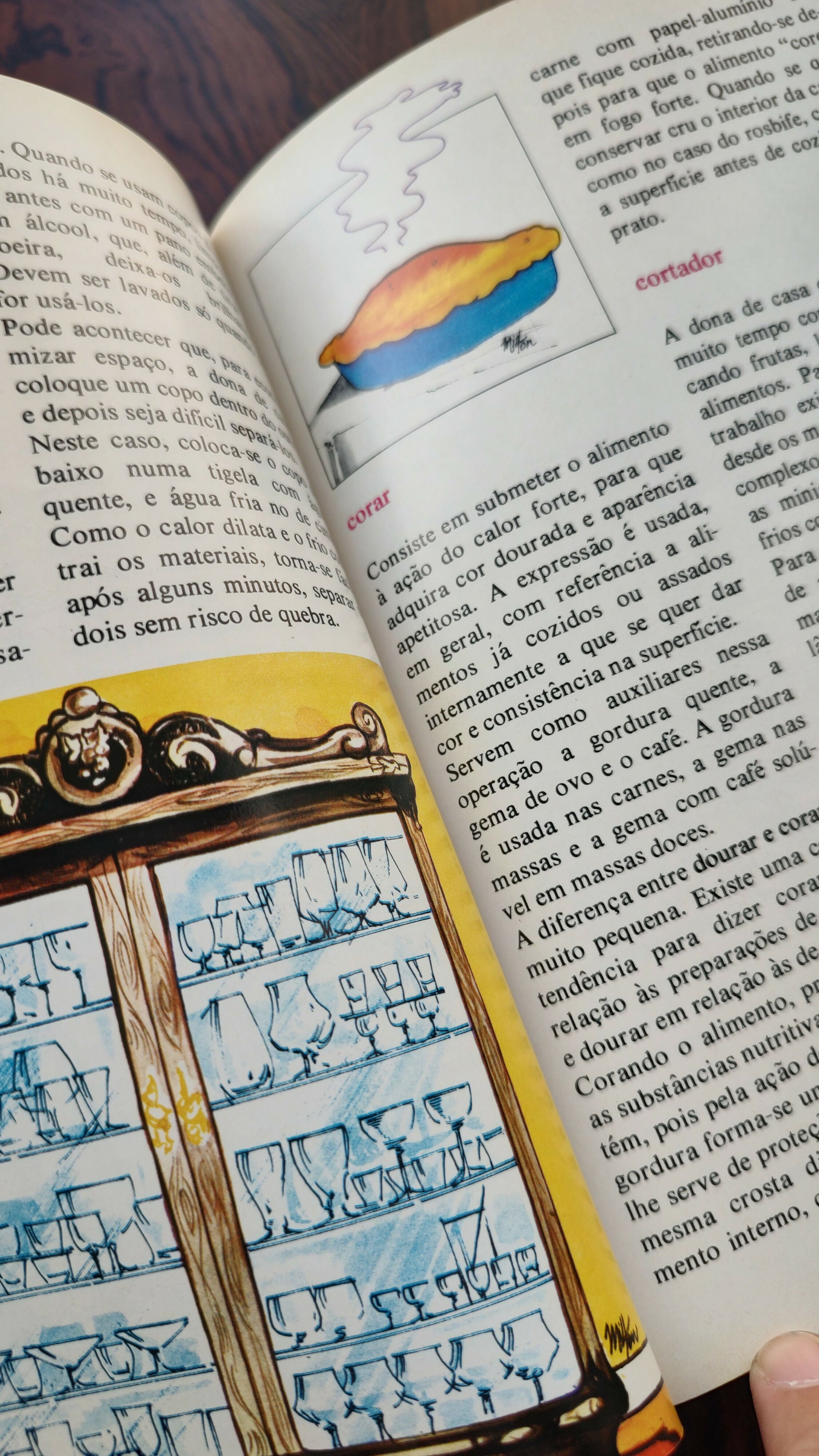 Livro &quot;ABC da Cozinha&quot; - editora Abril 1974