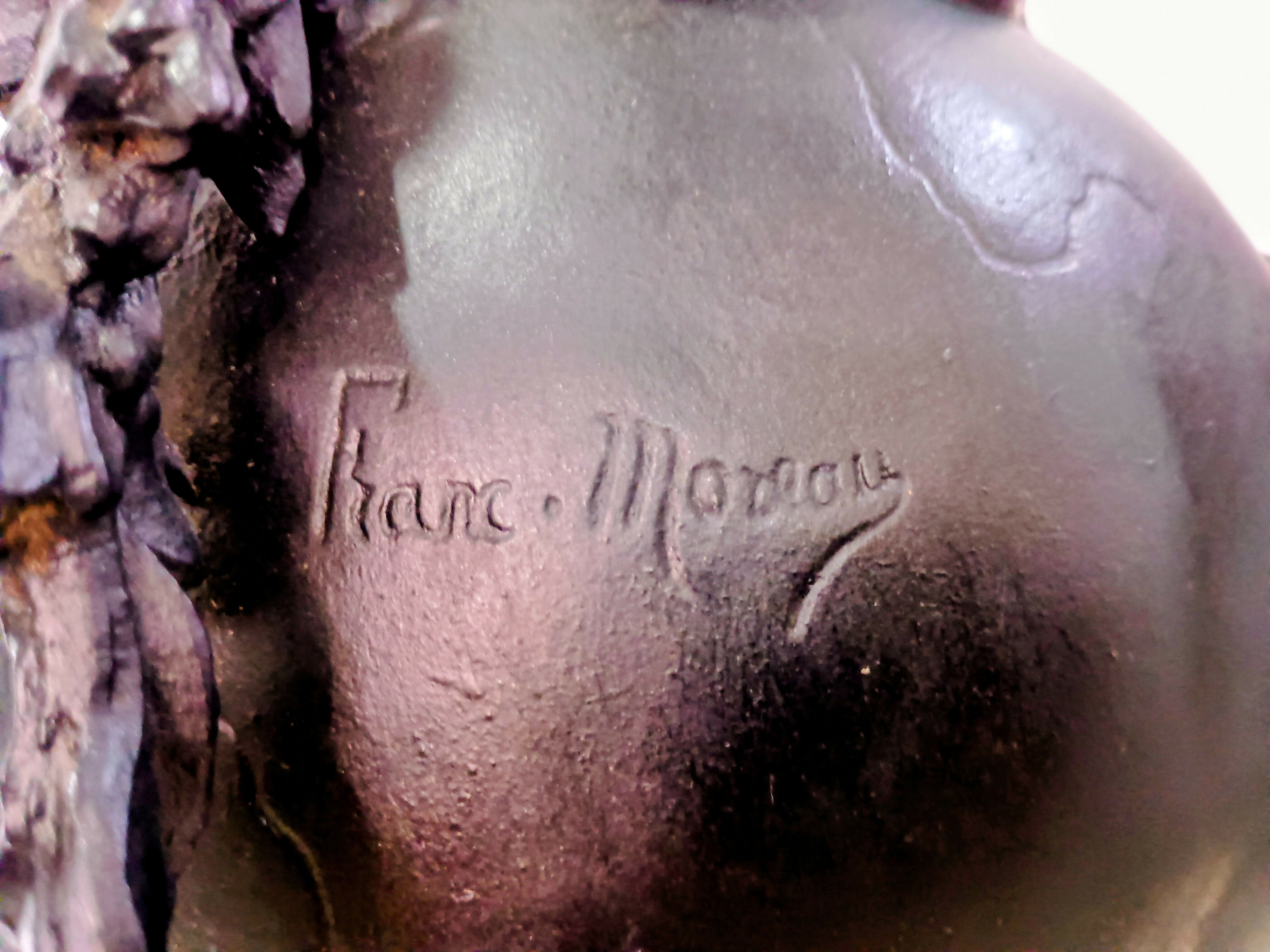 RELÓGIO ESCULTÓRICO FRANCÊS séc XIX - 76 cm