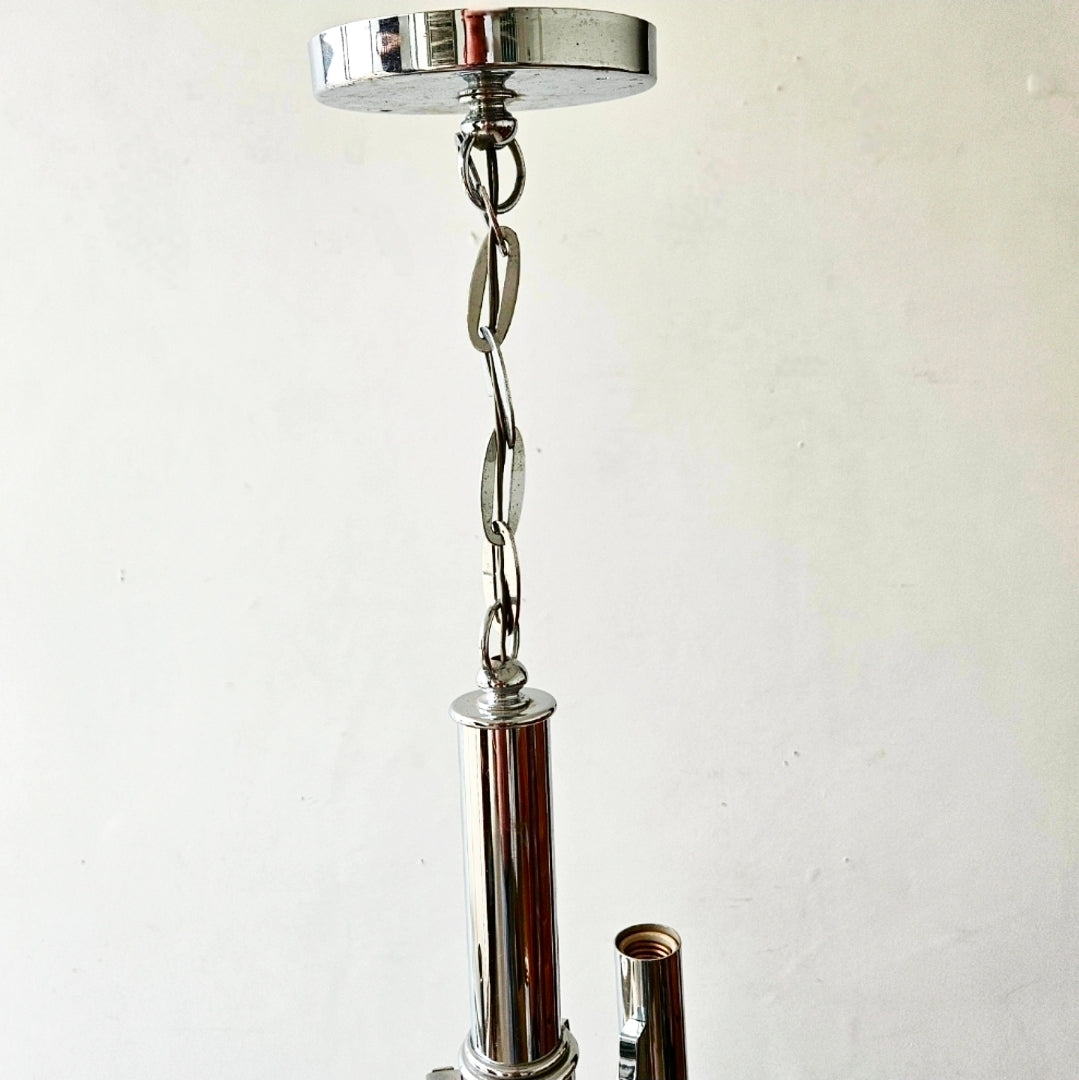 LUSTRE DE 3 BRAÇOS ANOS 70 CARLO MONTALTO