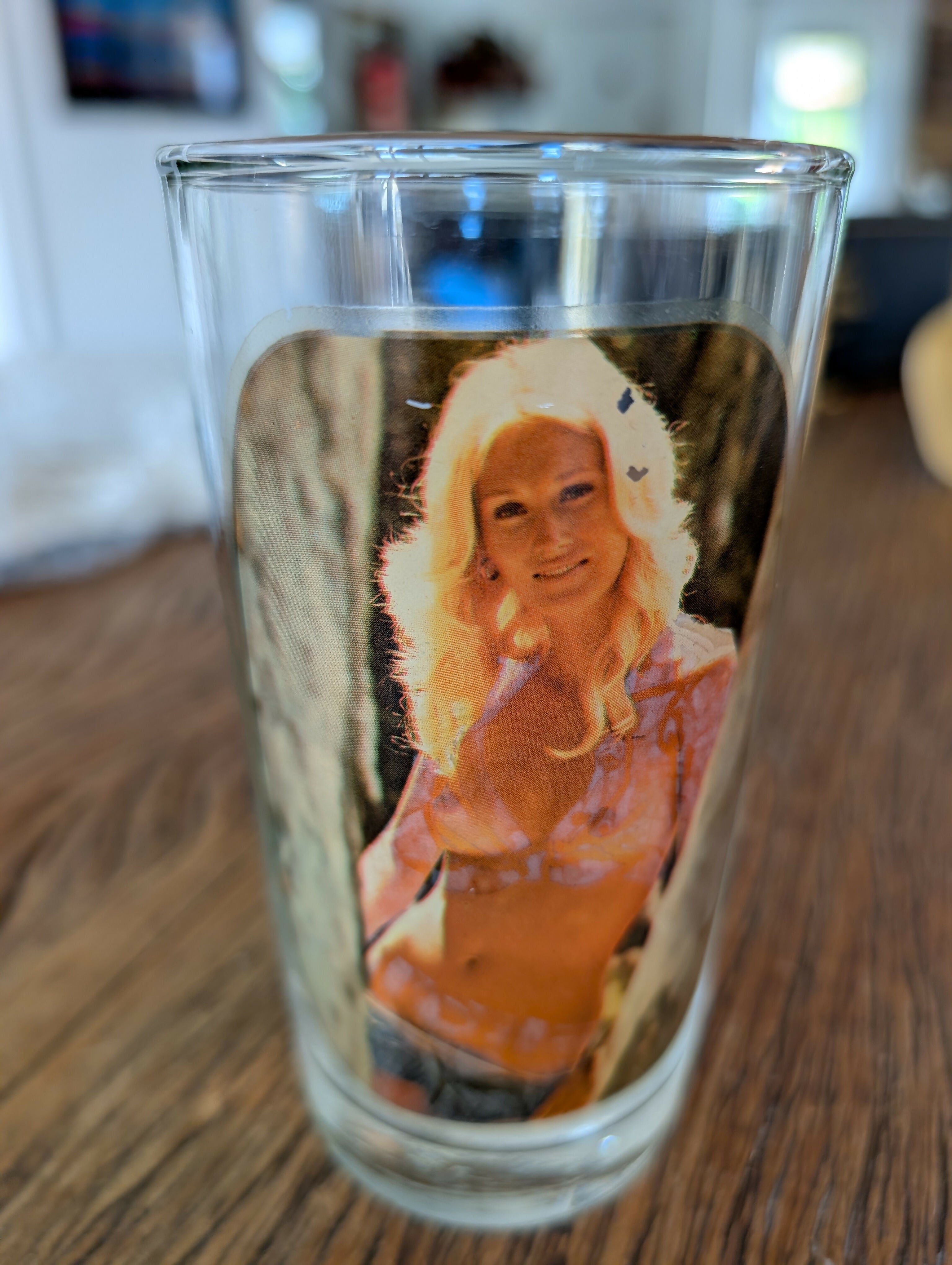 Par de copos vintage - Mulheres semi nuas - anos 70