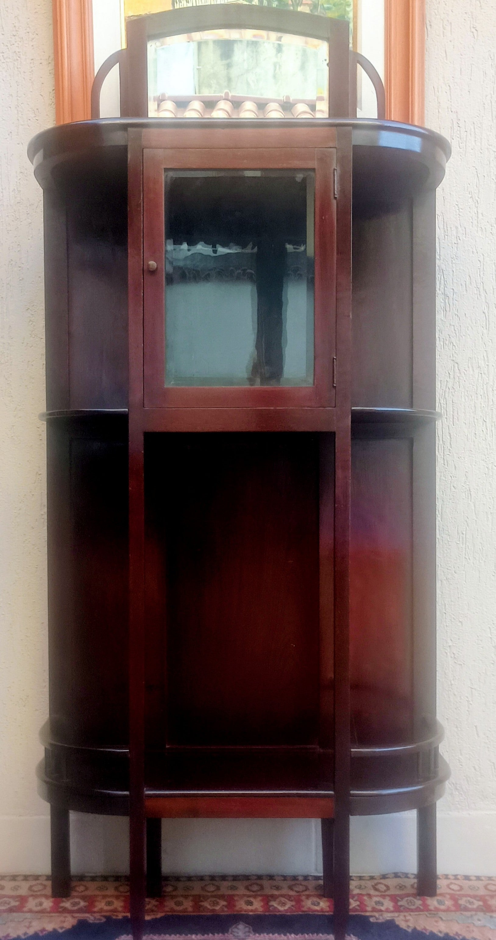 Porta bibelô ART Deco em jacarandá 1920/1930