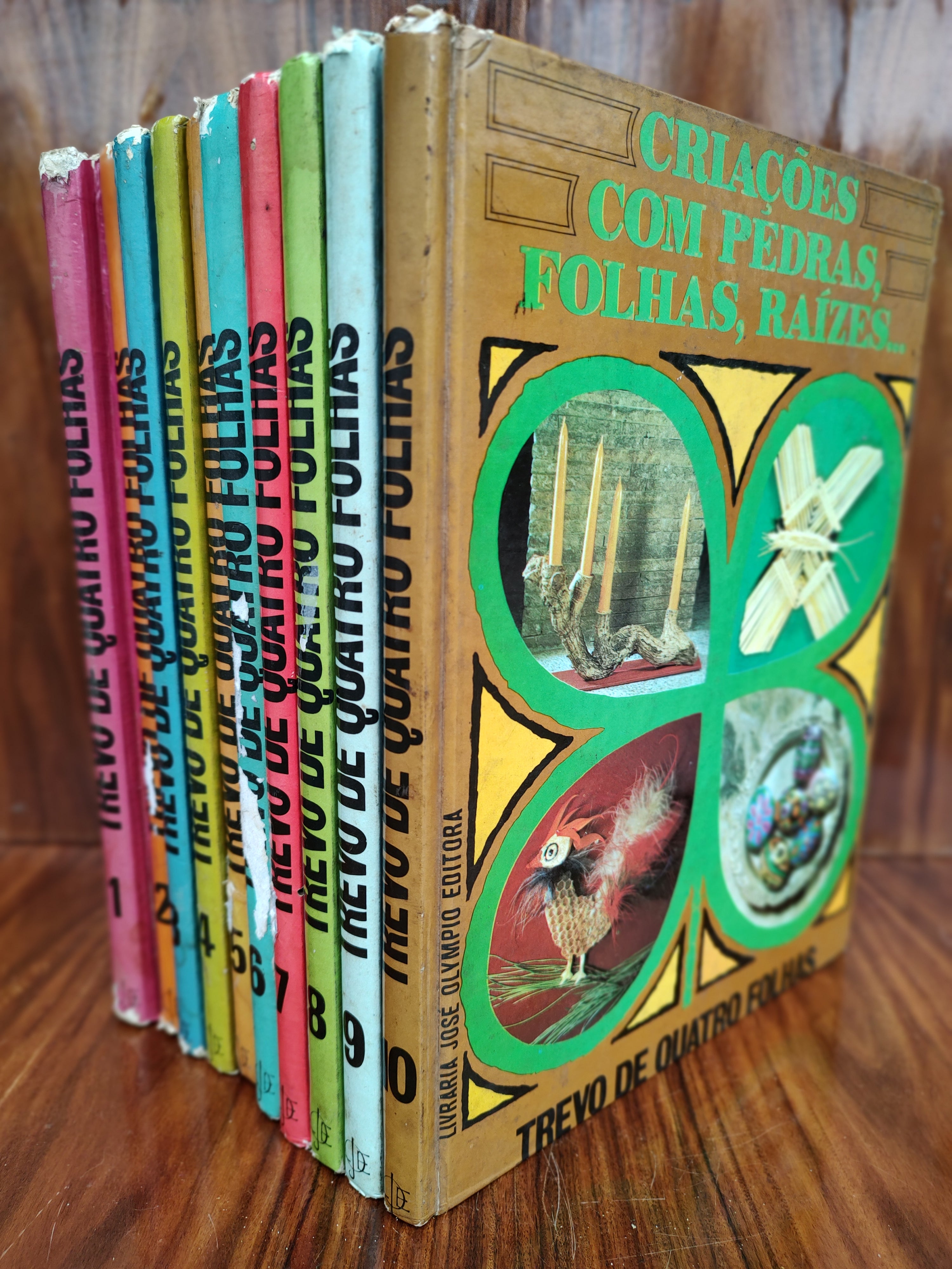 Coleção completa Trevo de Quatro Folhas (10 livros) anos 80