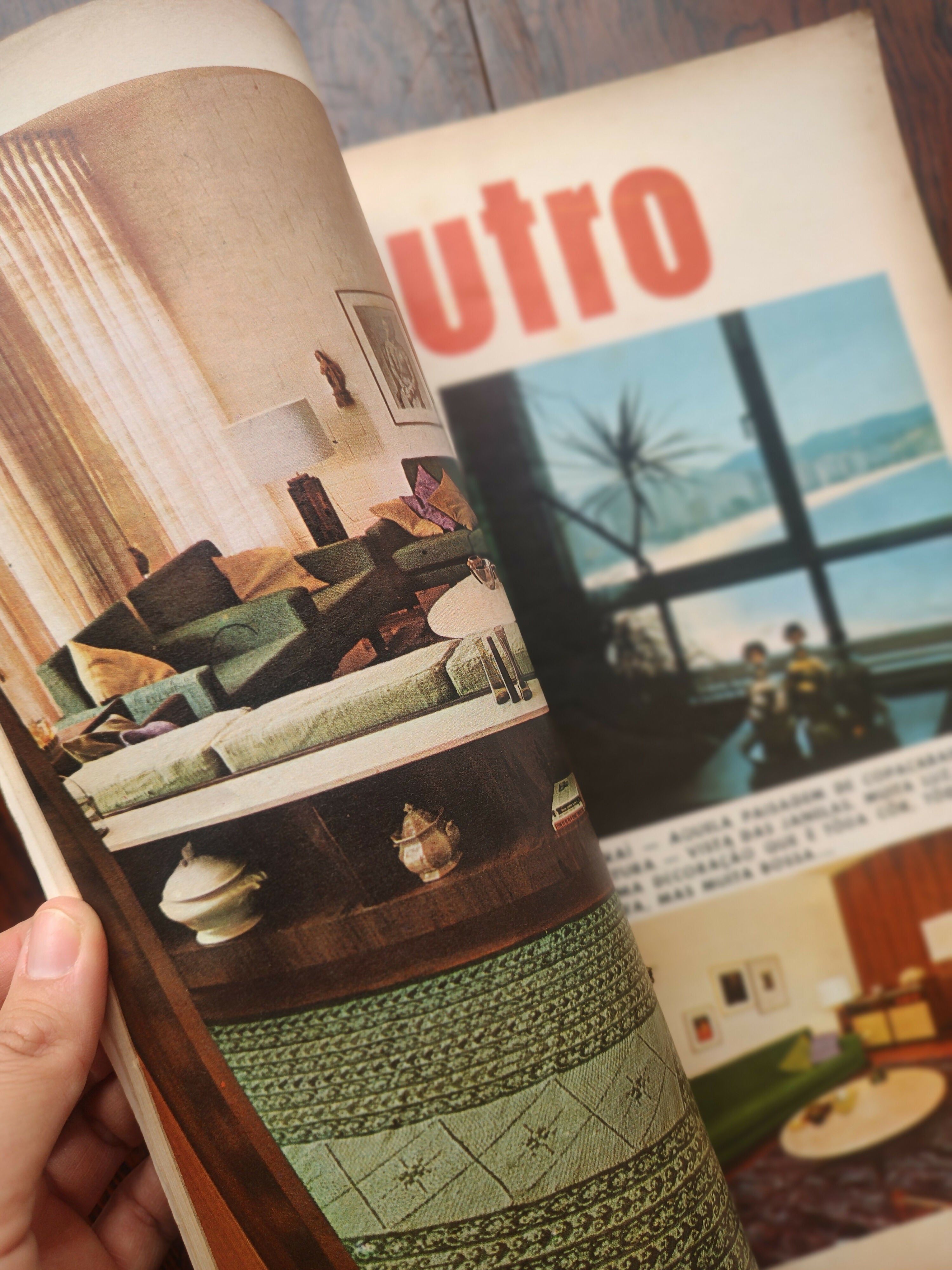 Antiga &quot;Revista Casa &amp; Jardim&quot; - 1968 (Capa Como Ganhar 1 milhão)