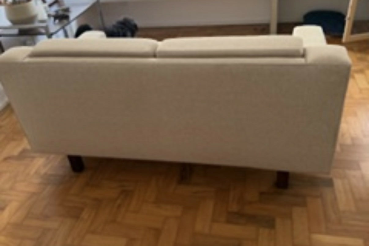 Sofá Caola Sérgio Rodrigues dois lugares - jacarandá anos 60