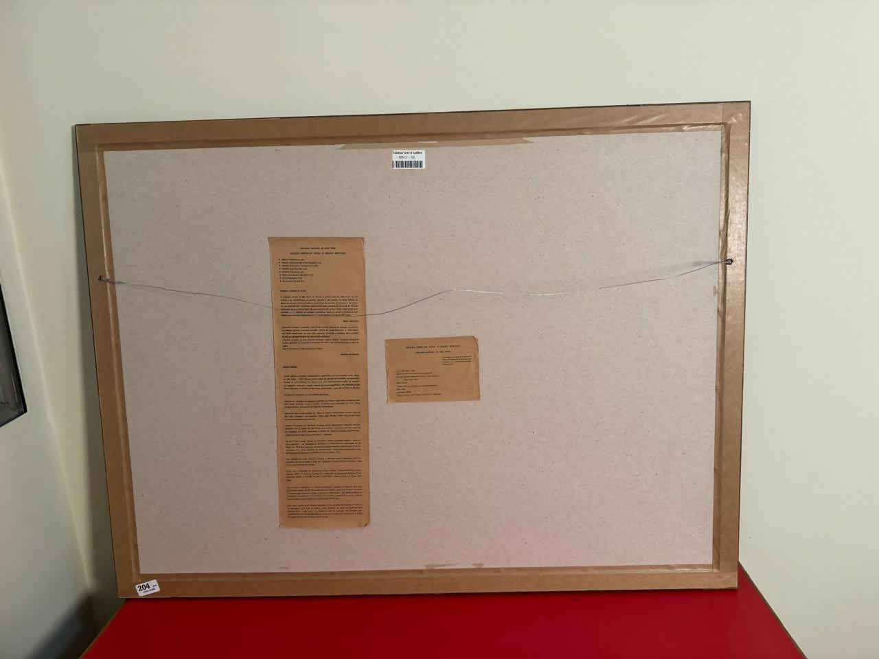 Quadro - Gravura Polimatérica — João Rossi — Série Urbanas