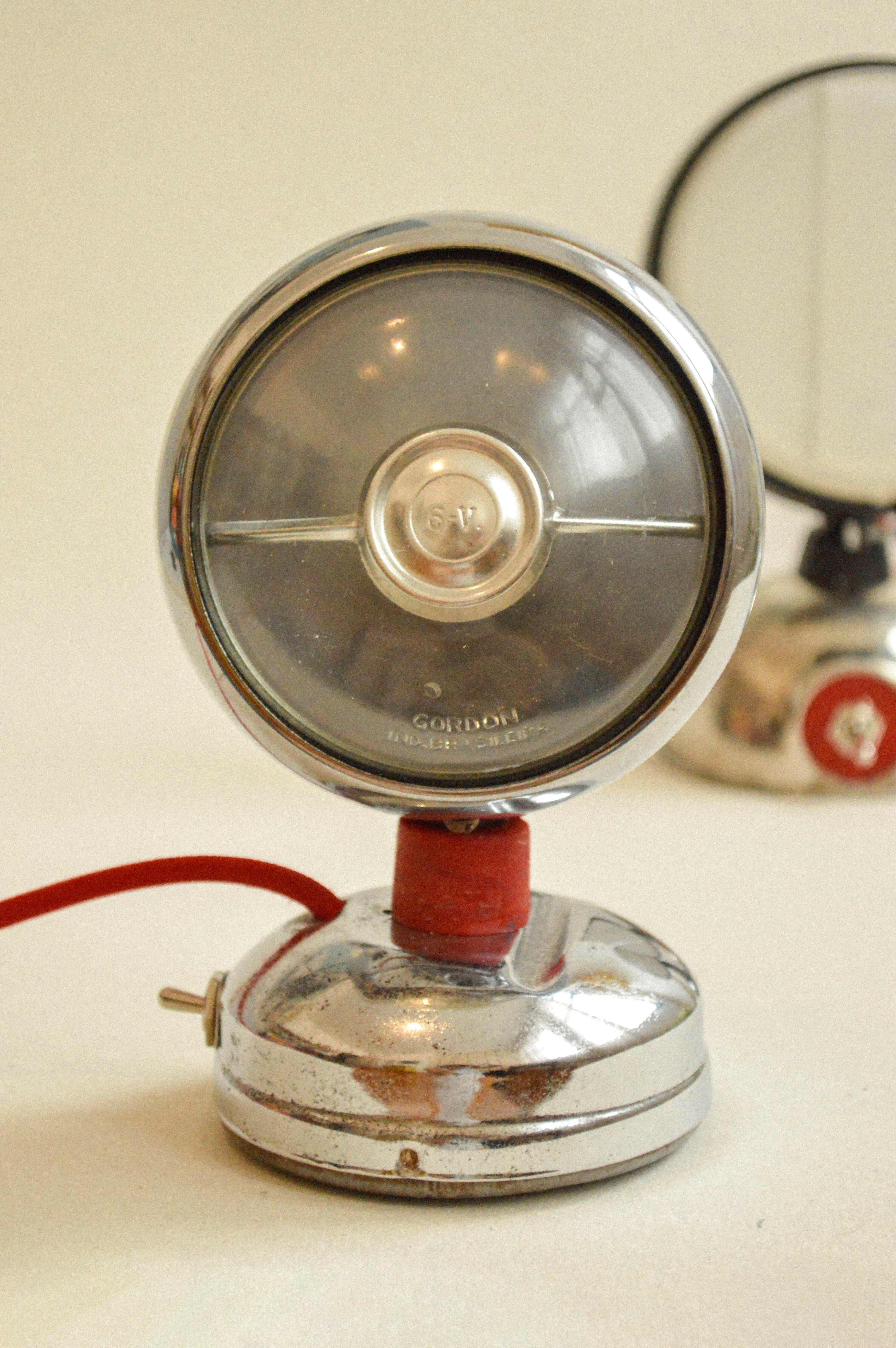 Luminária industrial farol (Upcycling)