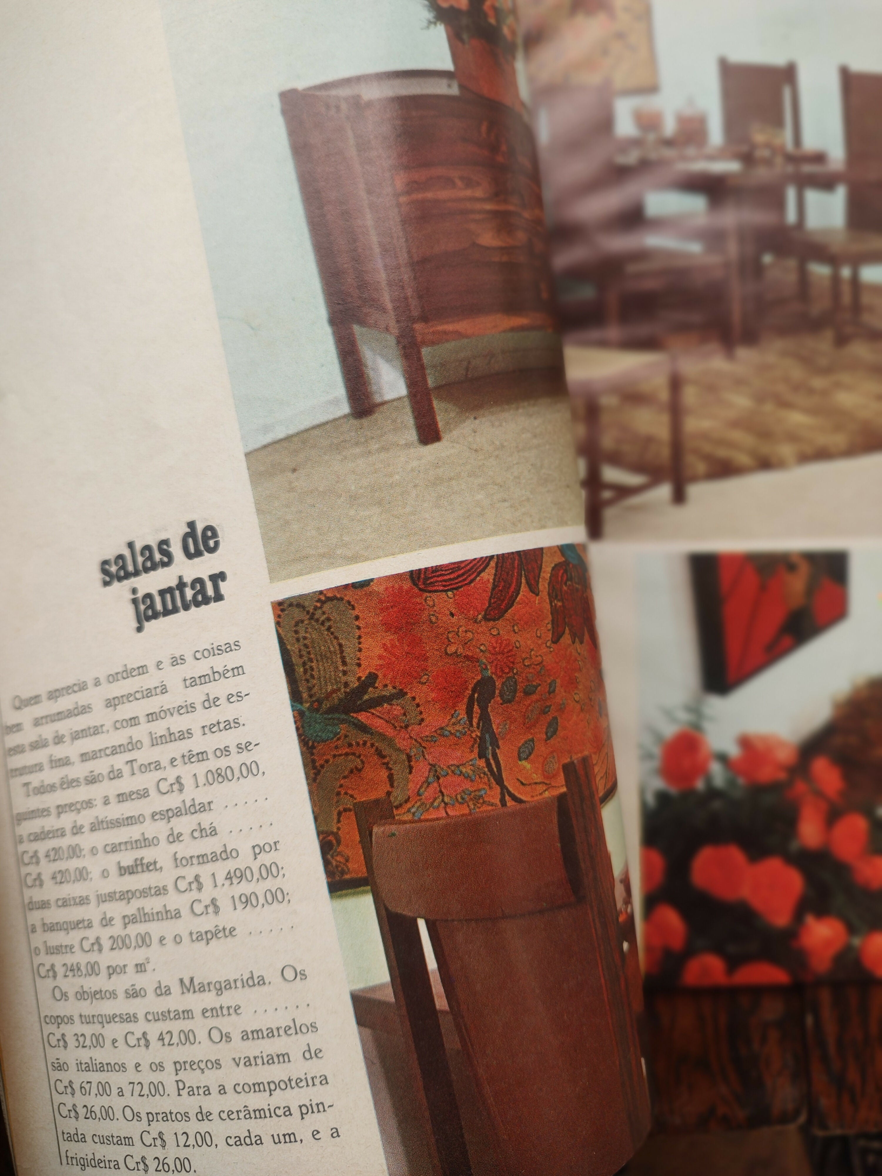 Antiga &quot;Revista Casa &amp; Jardim&quot; - 1970 (Capa Mobília Contemporânea)