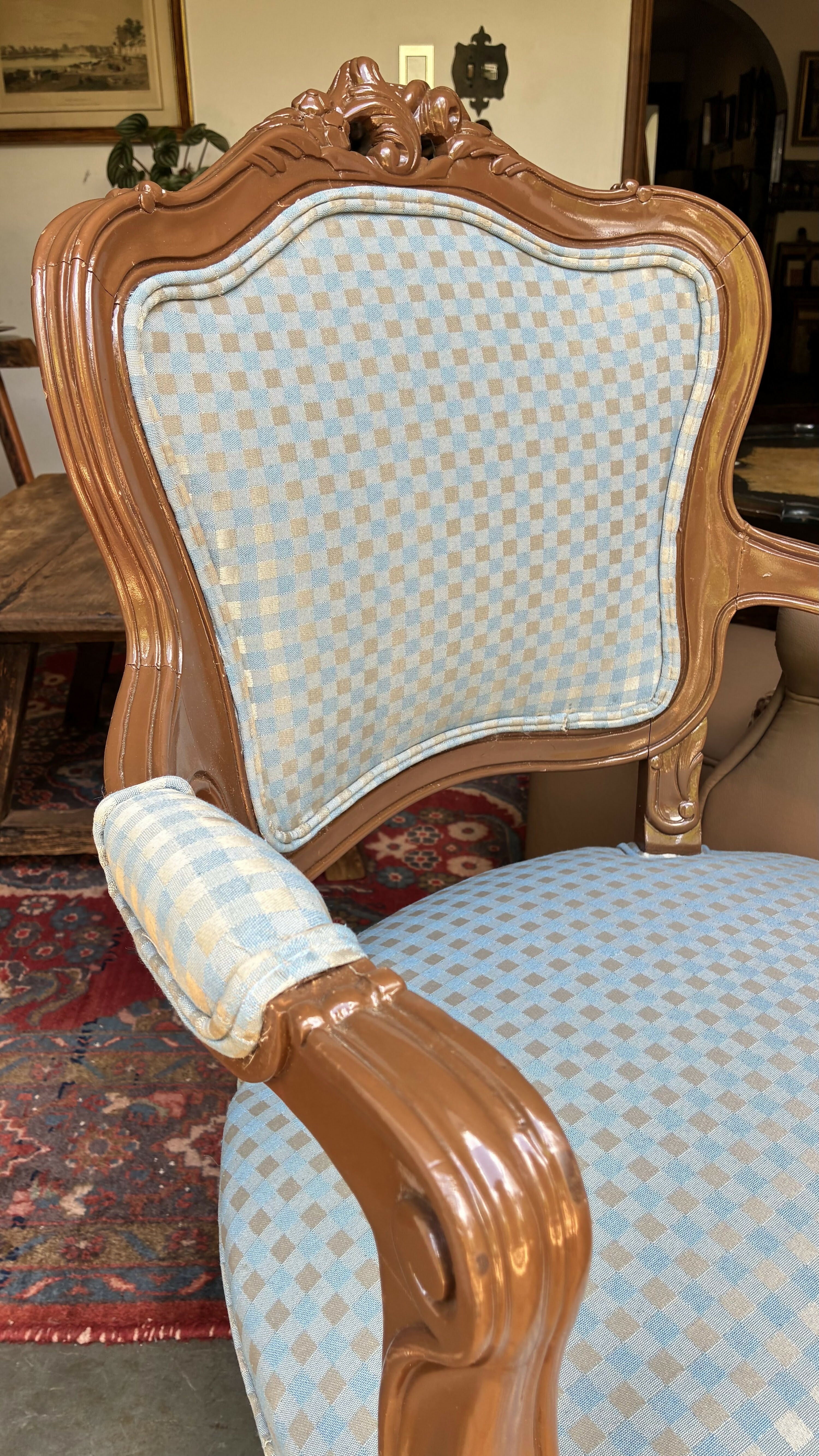 Par de Poltronas Luis XV