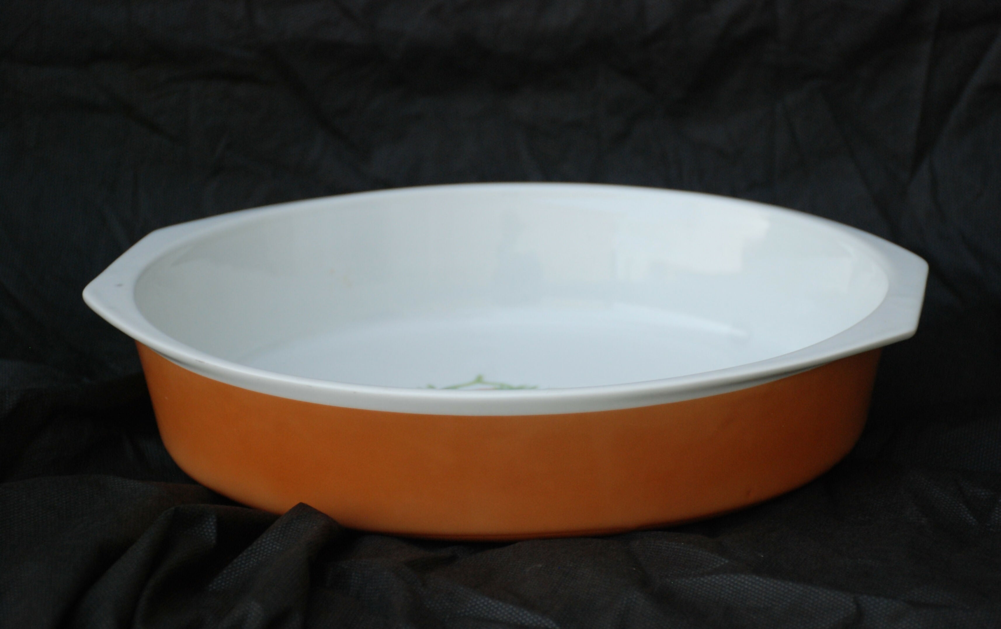 travessa refrataria porcelana real 1997 - 30 x 7 altura .