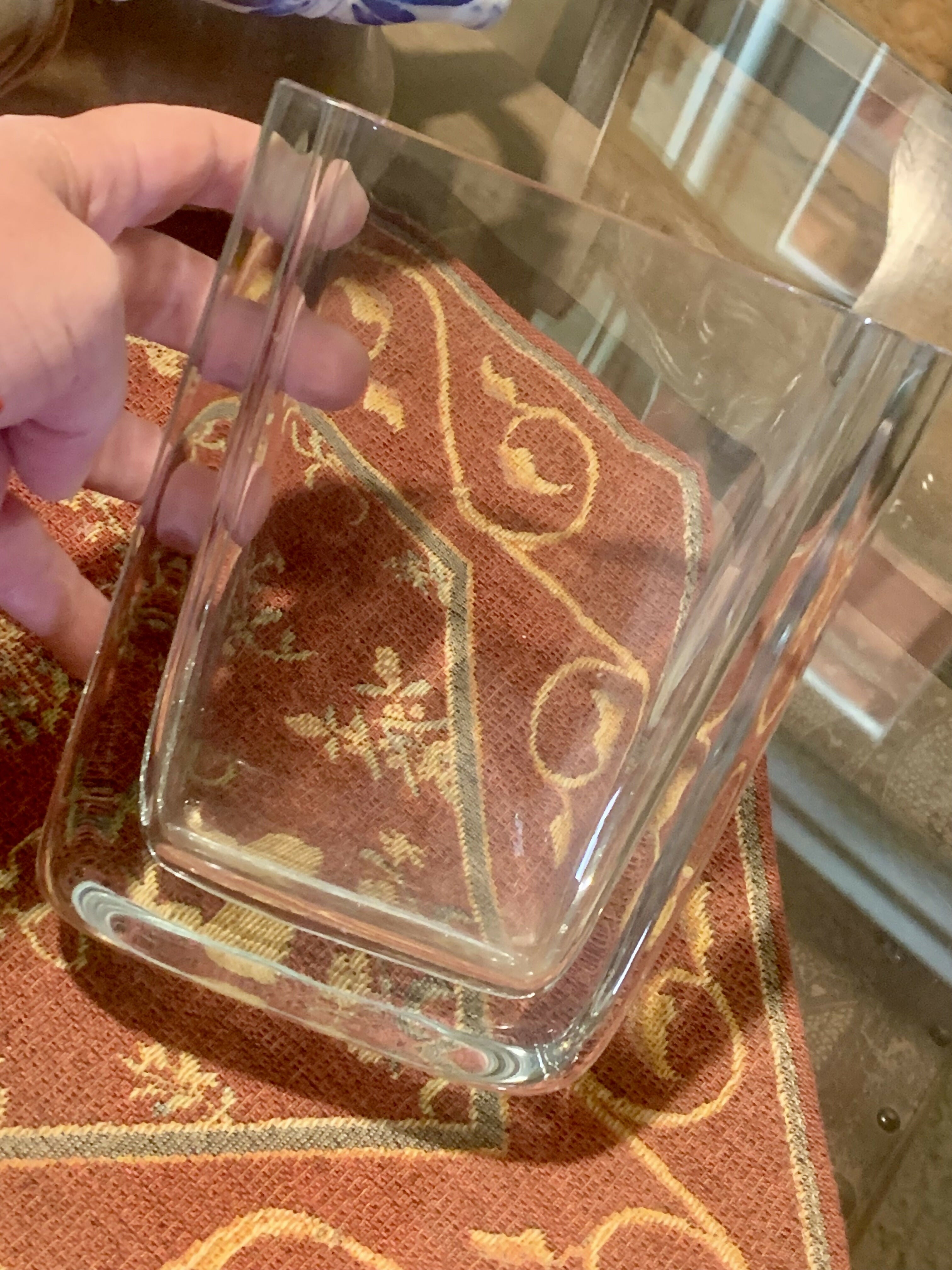 Vaso. em cristal sueco Strömbergshyttan