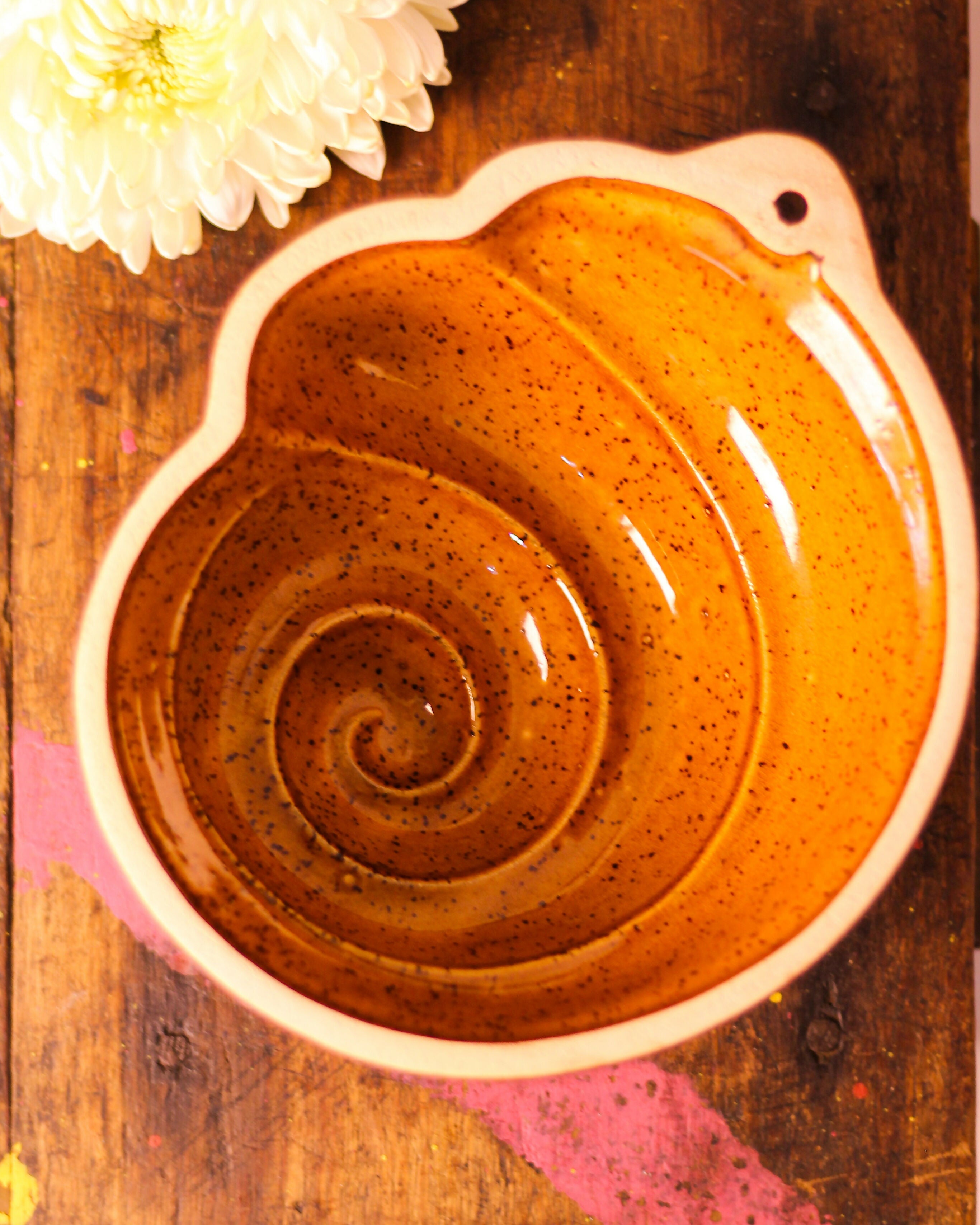 Forma decorativa em cerâmica