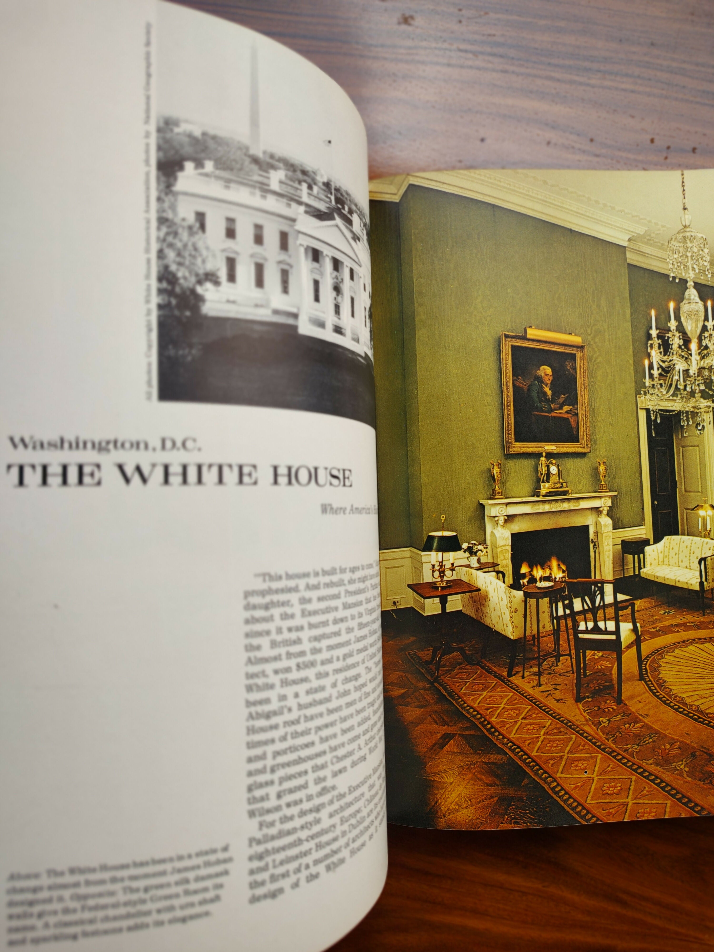 Livro Importado de Decoração "Great Historic Houses of America" de 1970