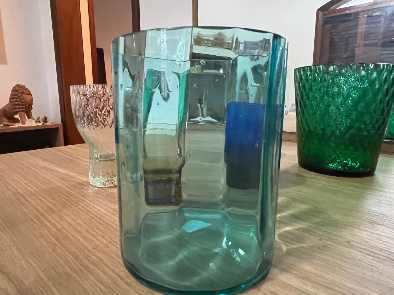 Copos de Cristal - peças únicas da Cristaleria Nacional