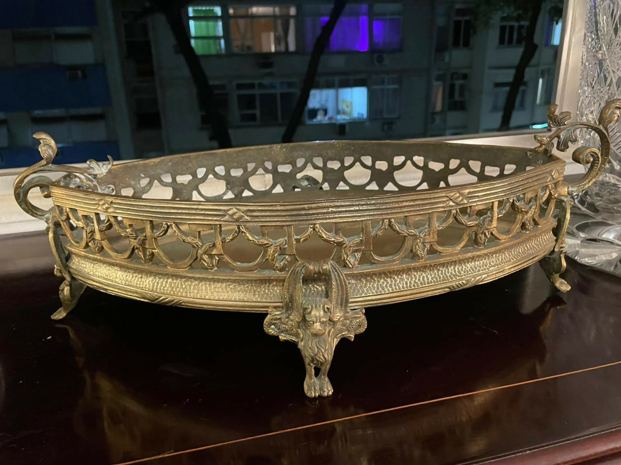 Grandioso Centro de Mesa em Bronze Fundido 50cm (França, Séc. XIX)