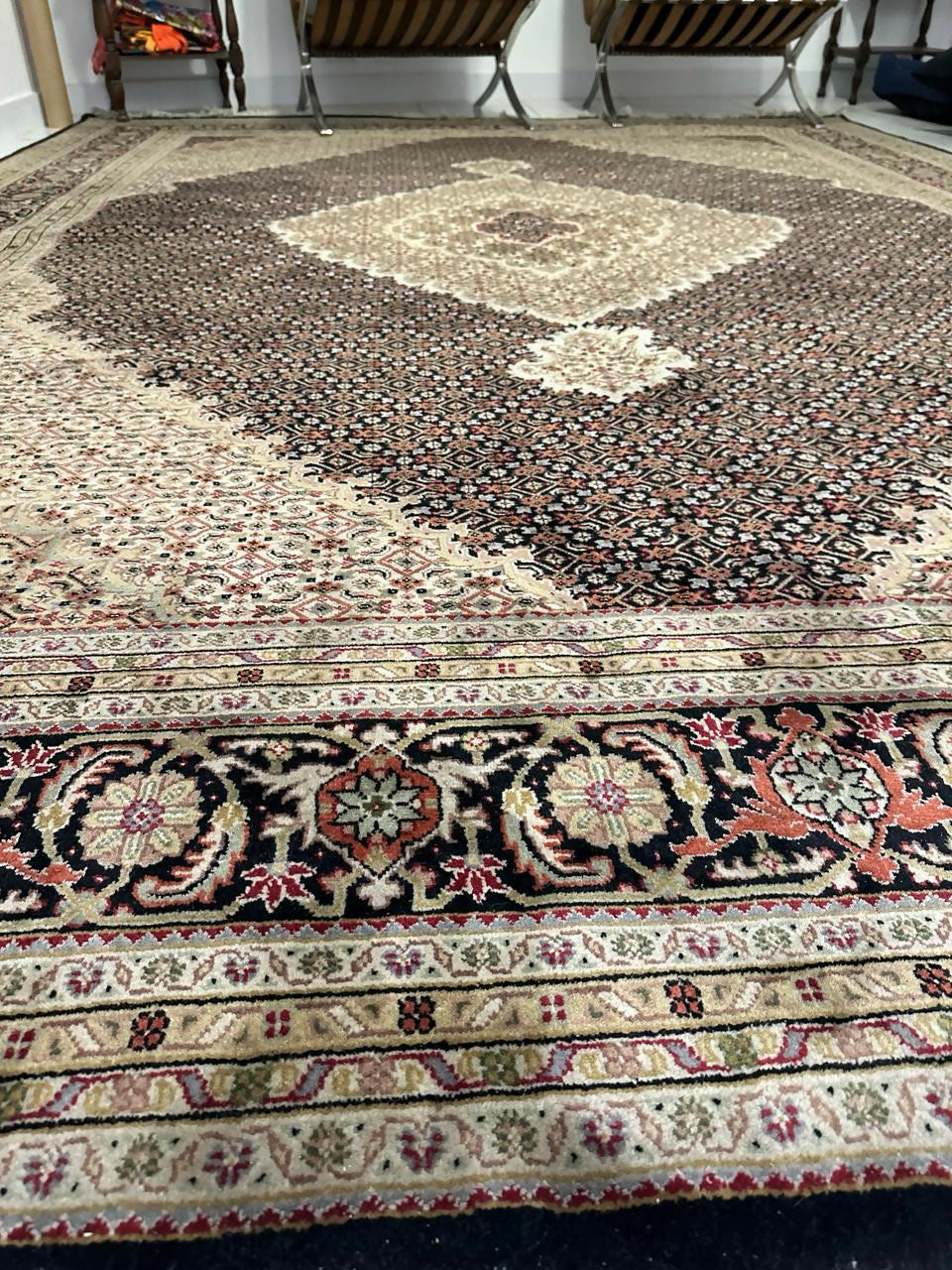 Tapete indiano Tabriz Mahi (362cm X 275cm)