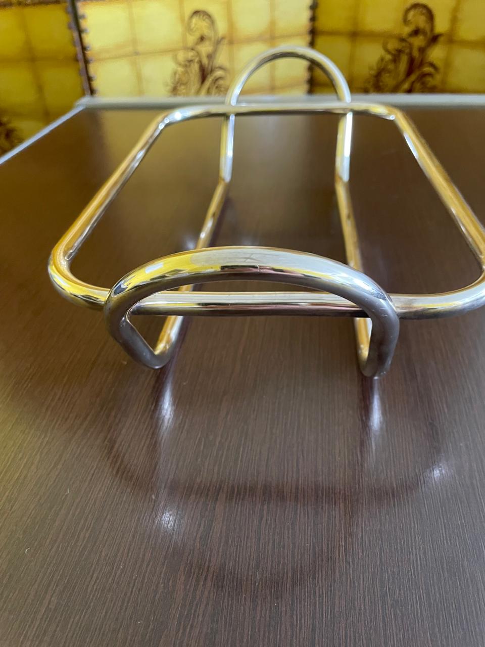 Suporte para refratário em prata