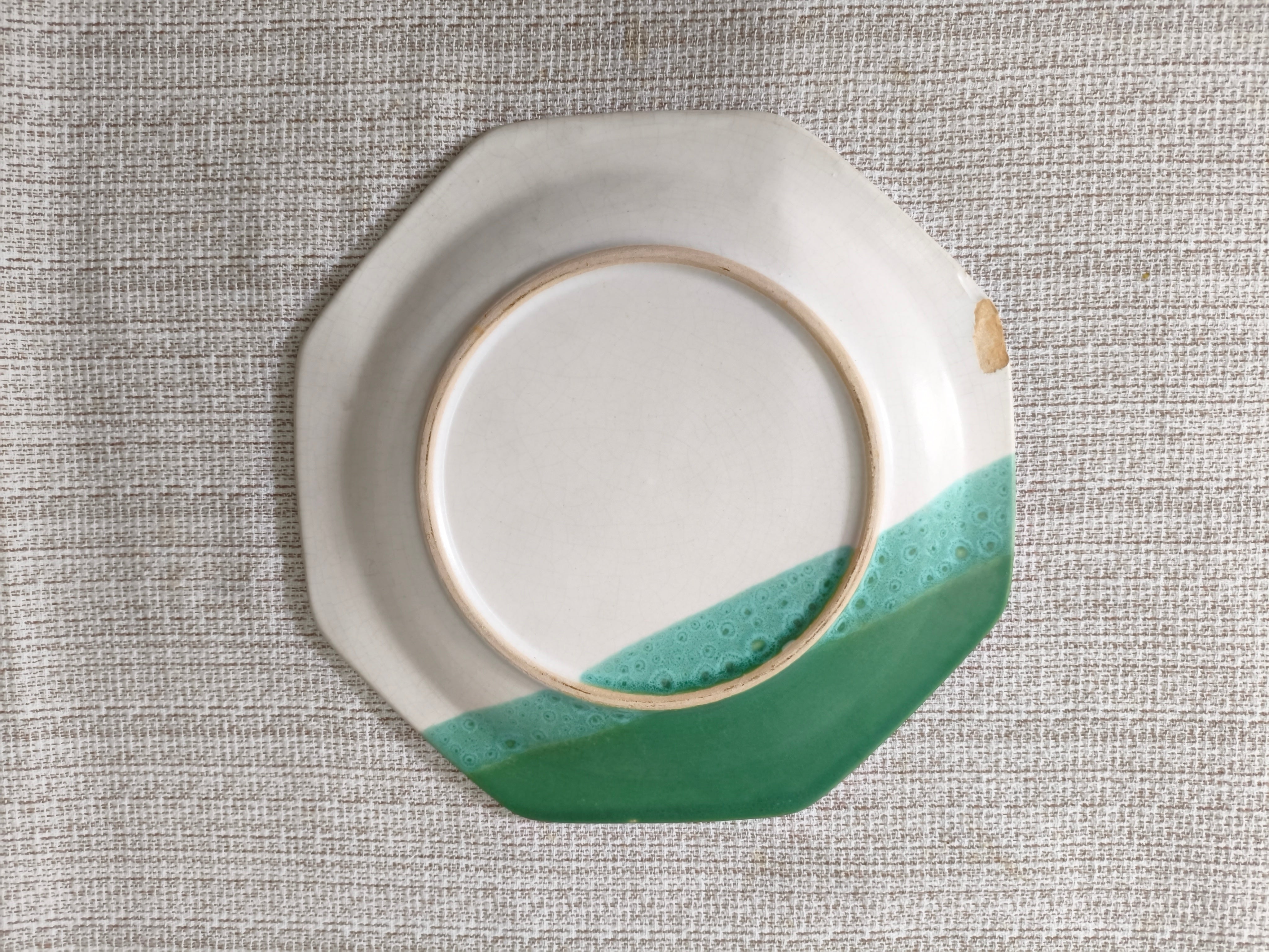 Jogo Prato de Bolo + Pratos de Sobremesa em Cerâmica