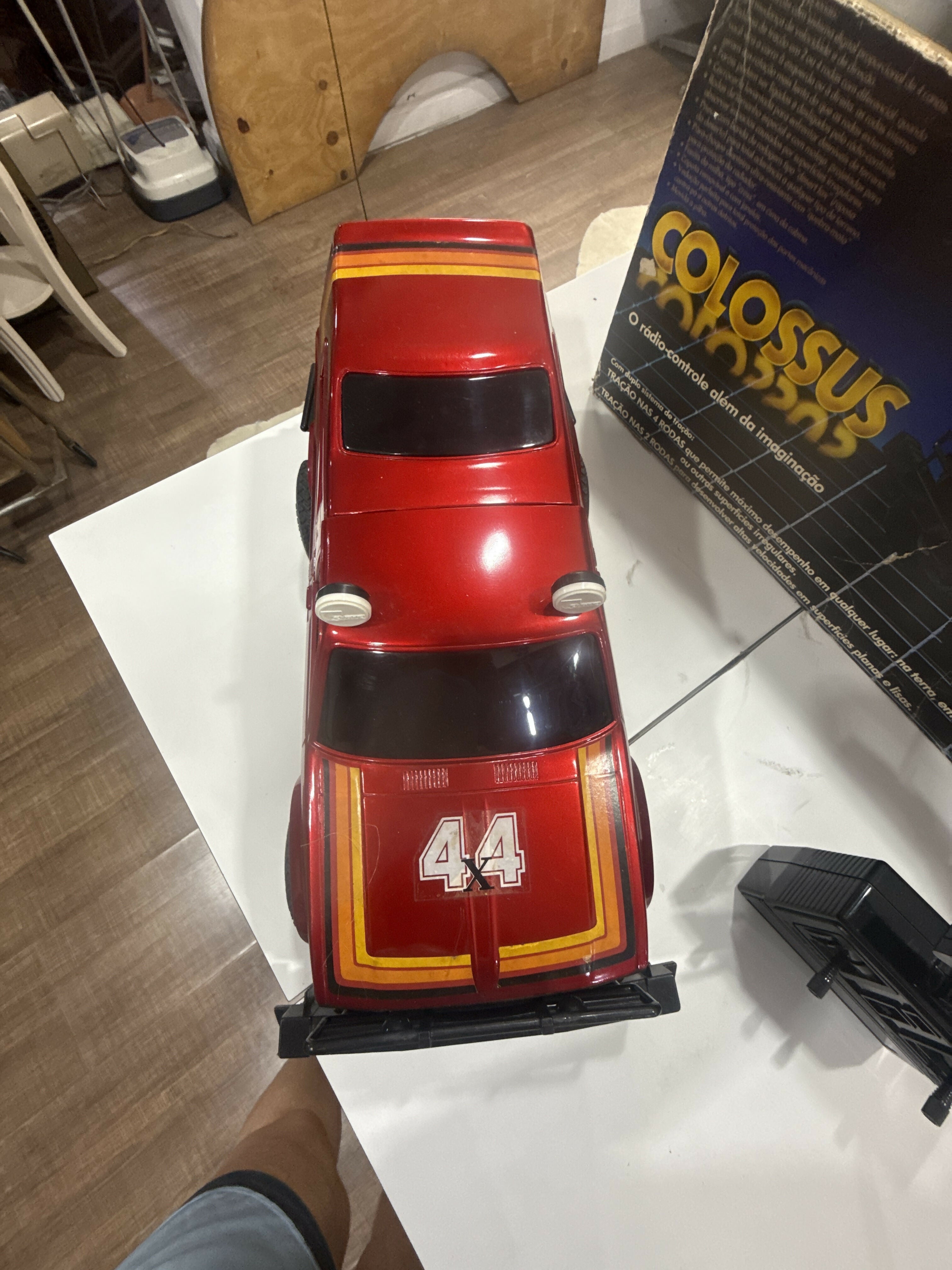 Carrinho Colossus Estrela – Controle Remoto – Original – Anos 80 – Raro – Na Caixa