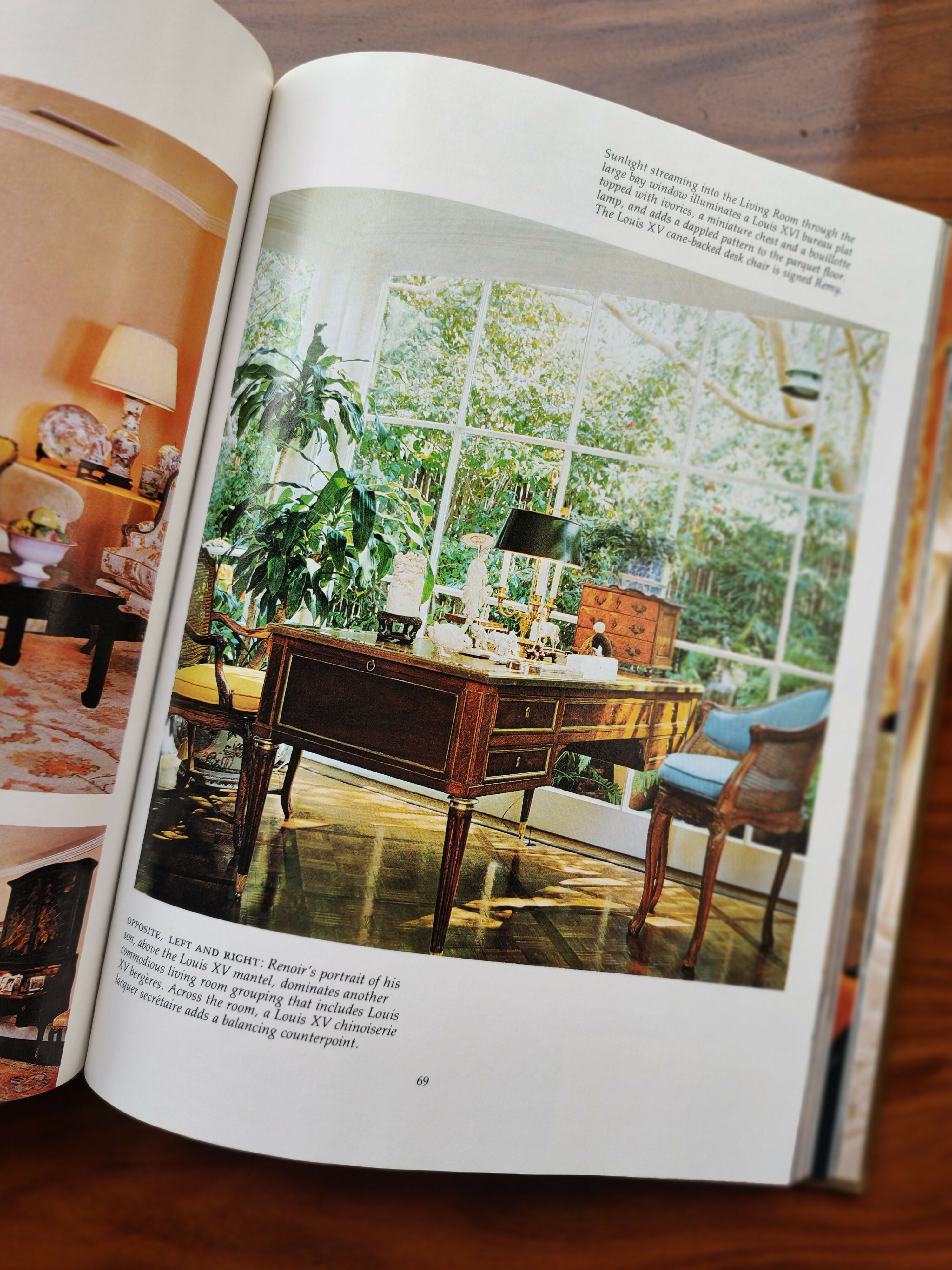 Livro Importado de Decoração "Architectural Digest - California Interiors" edição 1979