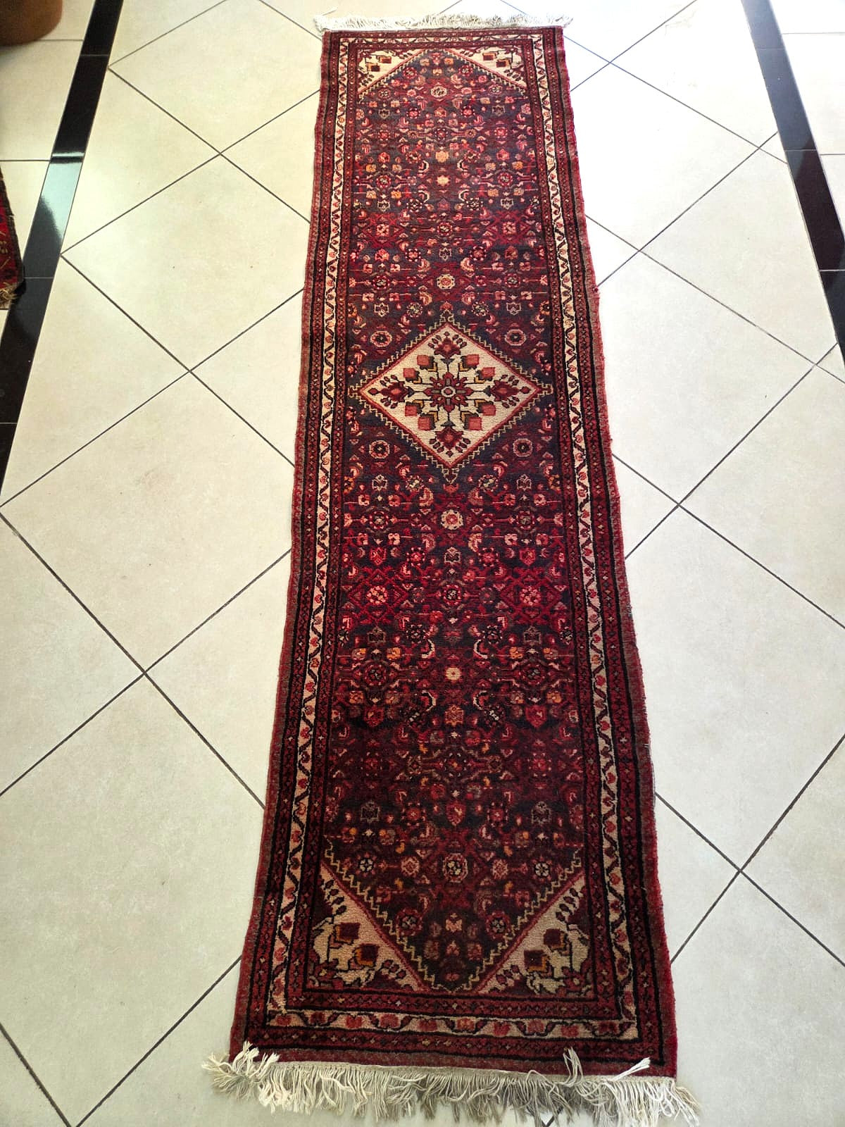Tapete persa / passadeira Malayer, 3,10  x 0,83 m