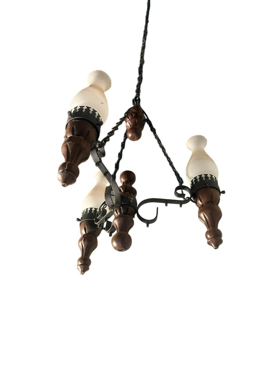 LUSTRES OPALINOS ANOS 80 (temos vários)