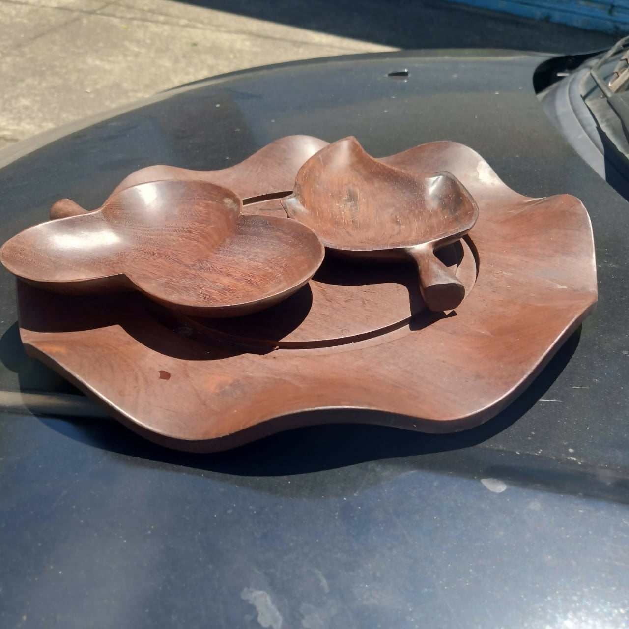 Petisqueira de madeira