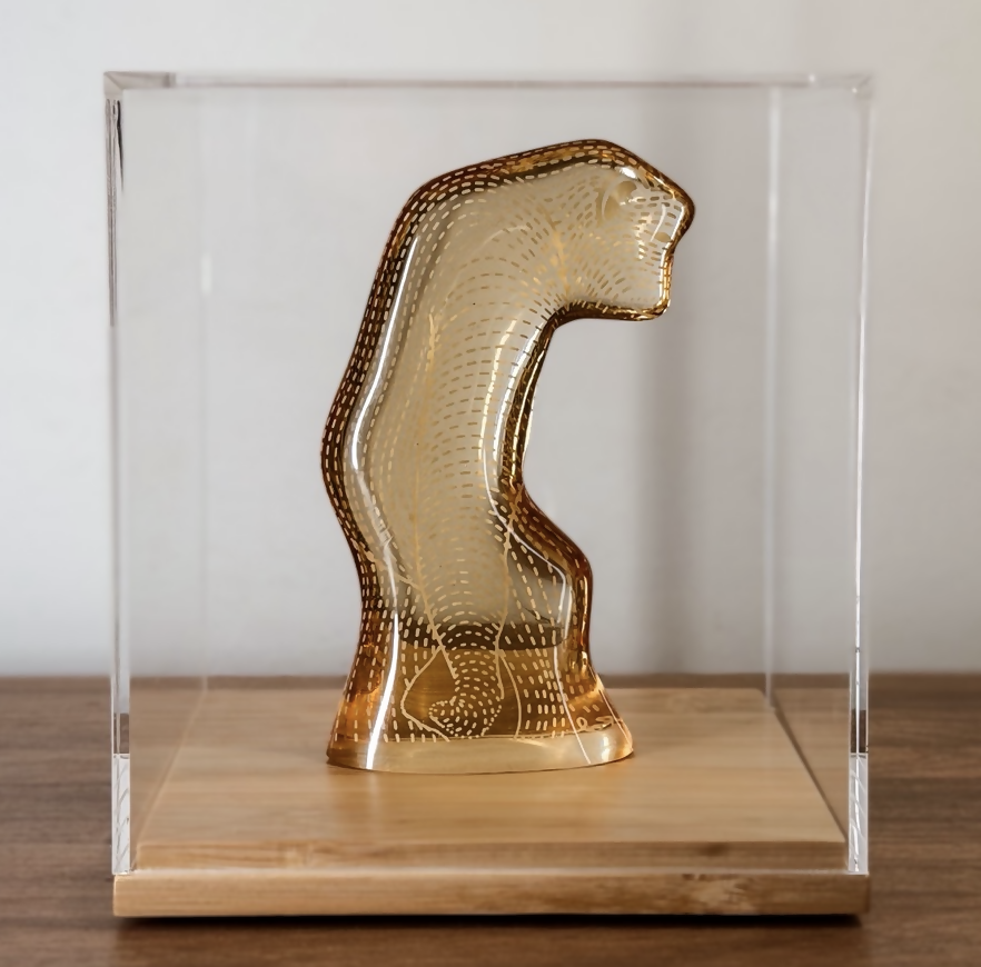 Abraham Palatnik Obra colecionável da arte brasileira Homo Sapiens ASSINADO 11,5 cm