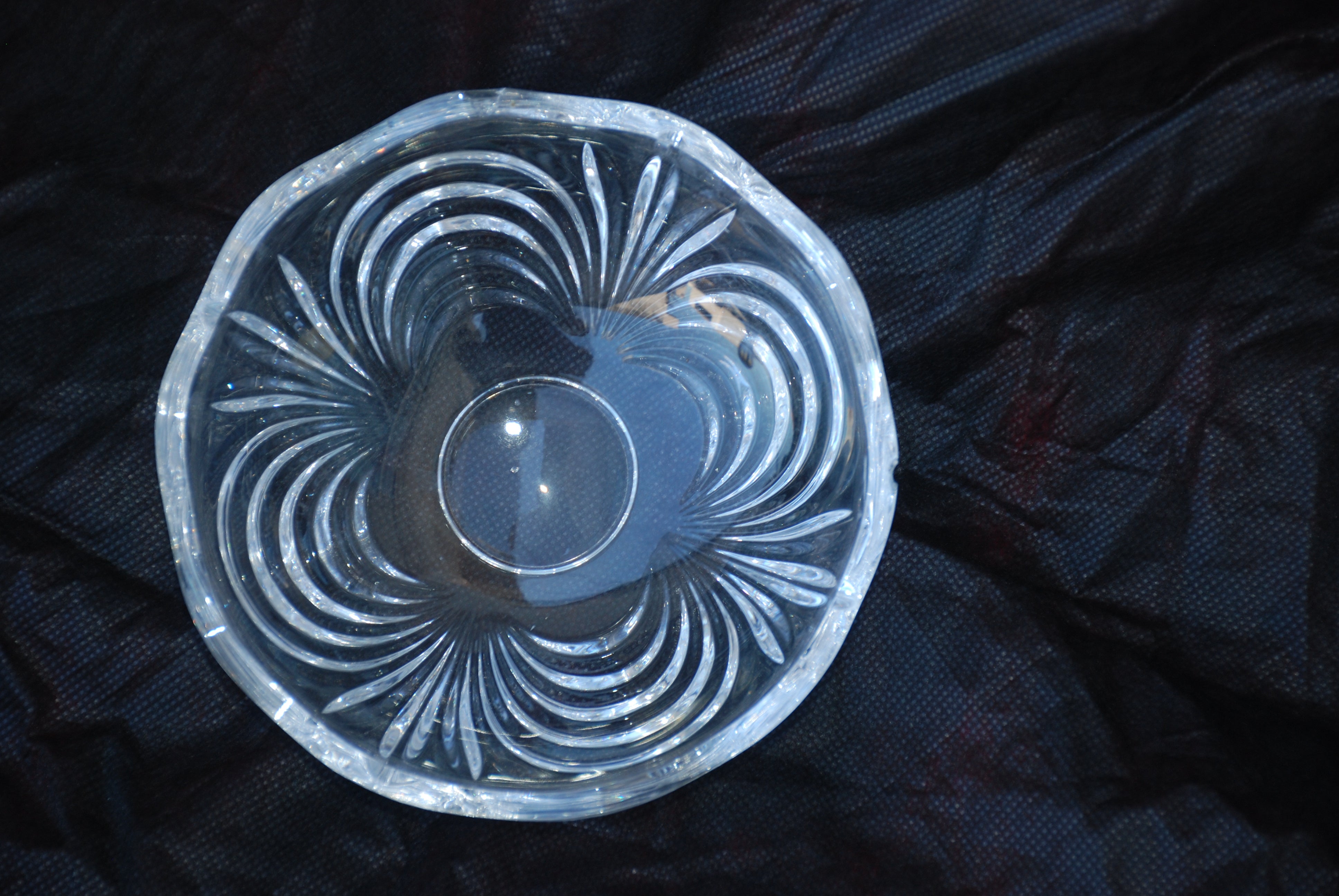 bomboniere italiana anos 70 - royal crystal rock 17 x 15