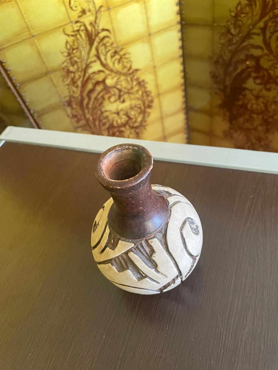 Vaso de cerâmica mexicano