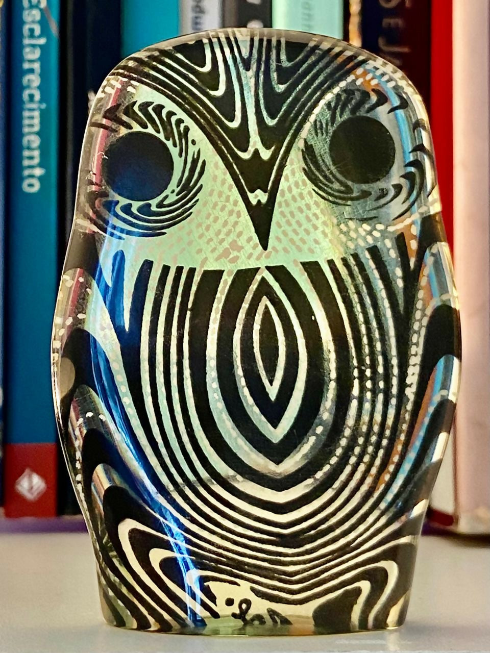 Abraham Palatnik — Escultura Cinética “Coruja” assinada (DMCPS_287)