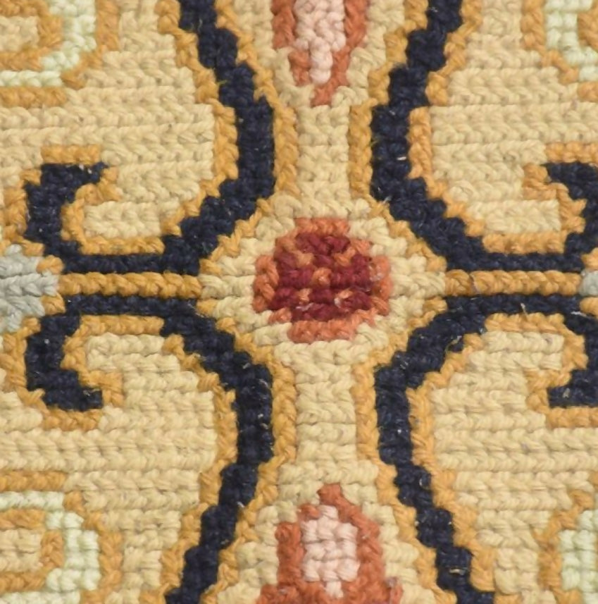 Tapete artesanal ponto arraiolo