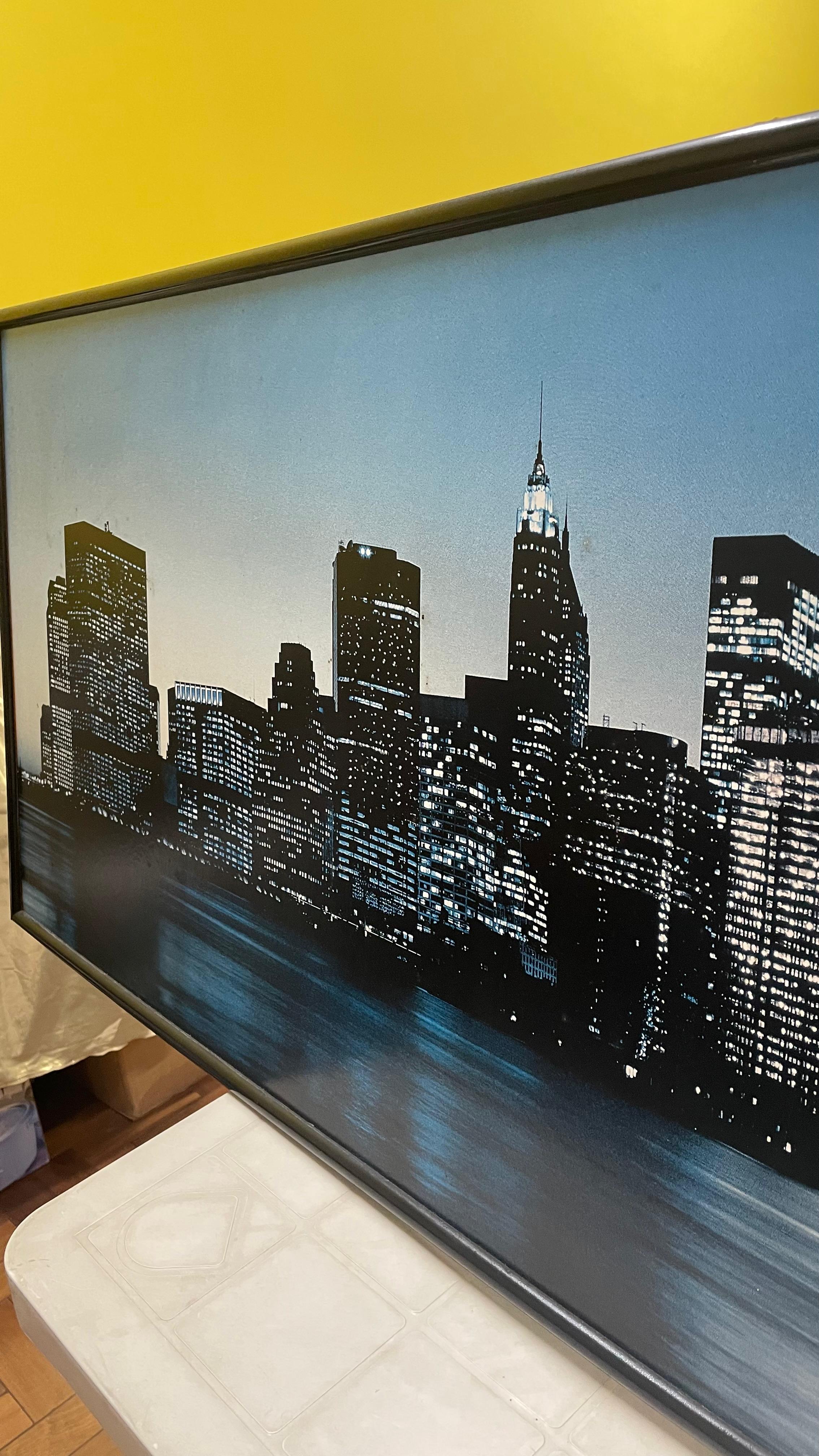 Pôster Vintage Nova York 1987 - Torres Gêmeas