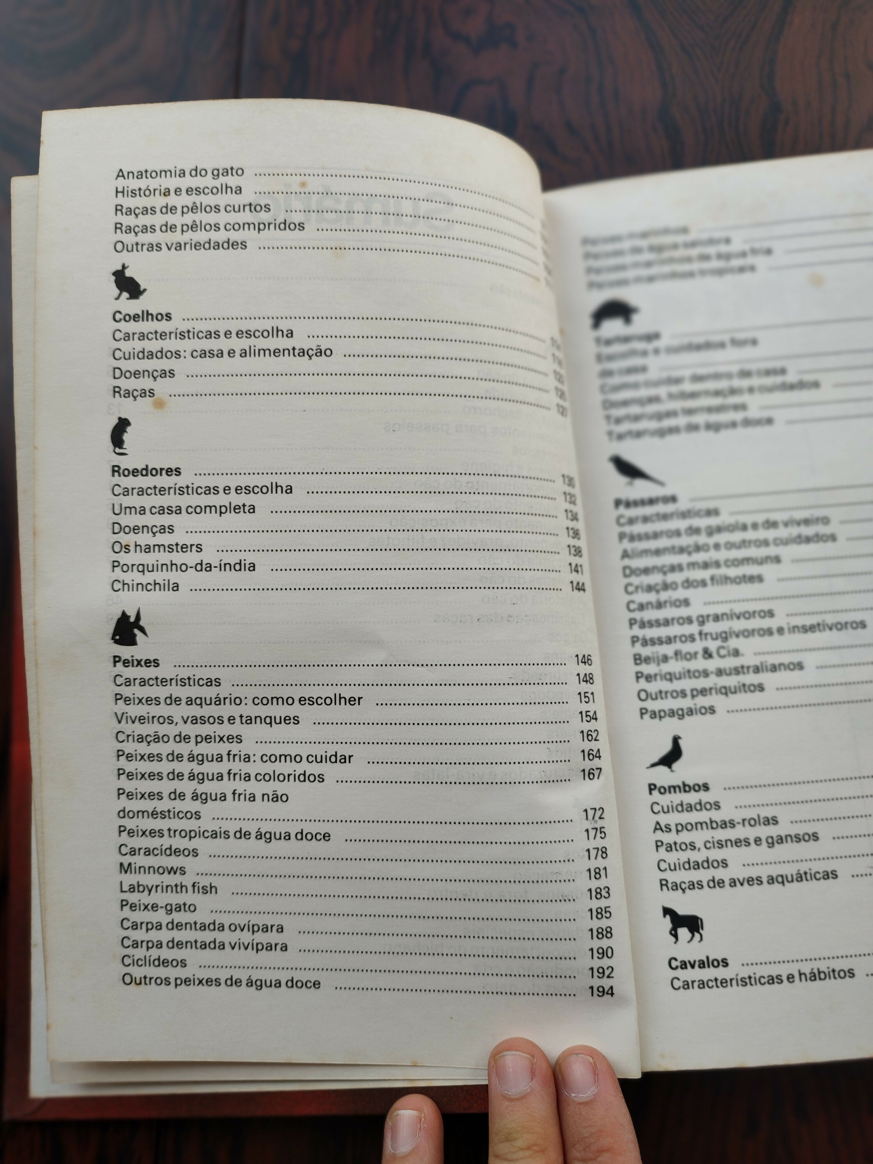 Livro &quot;Animais de Estimação&quot; - um guia prático de 1980