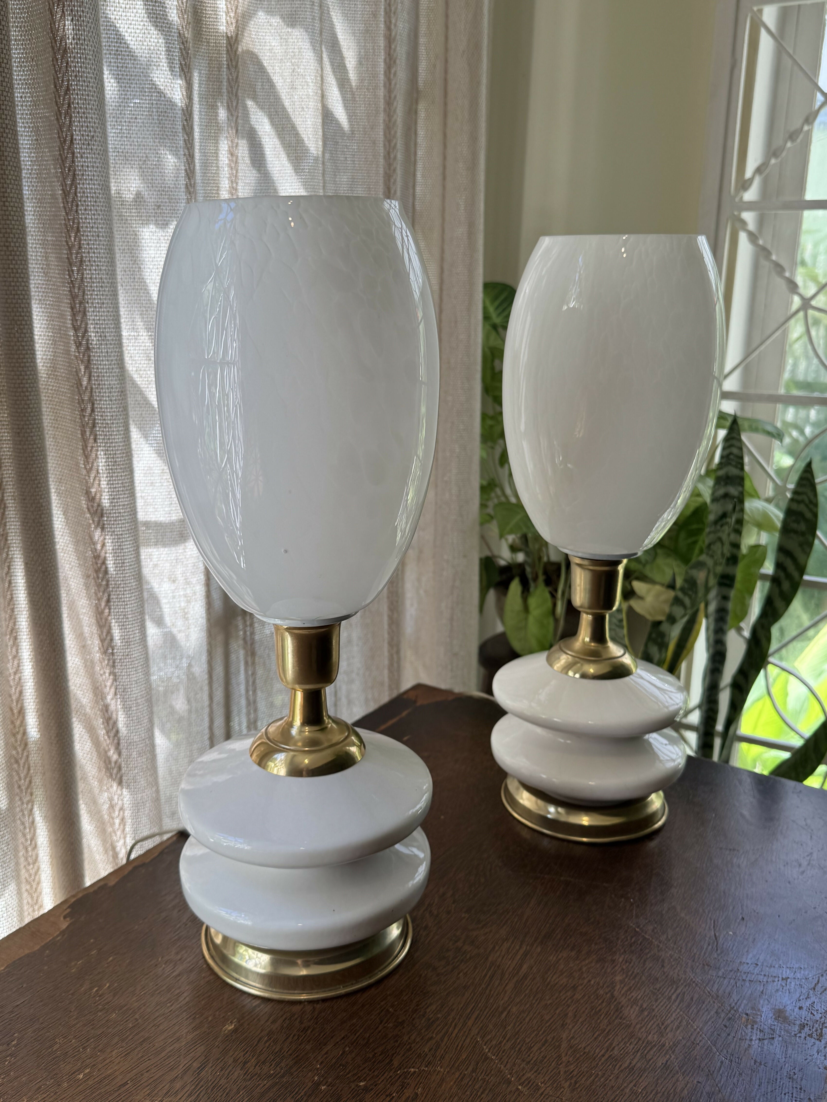 Par de Abajures Vintage Anos 70