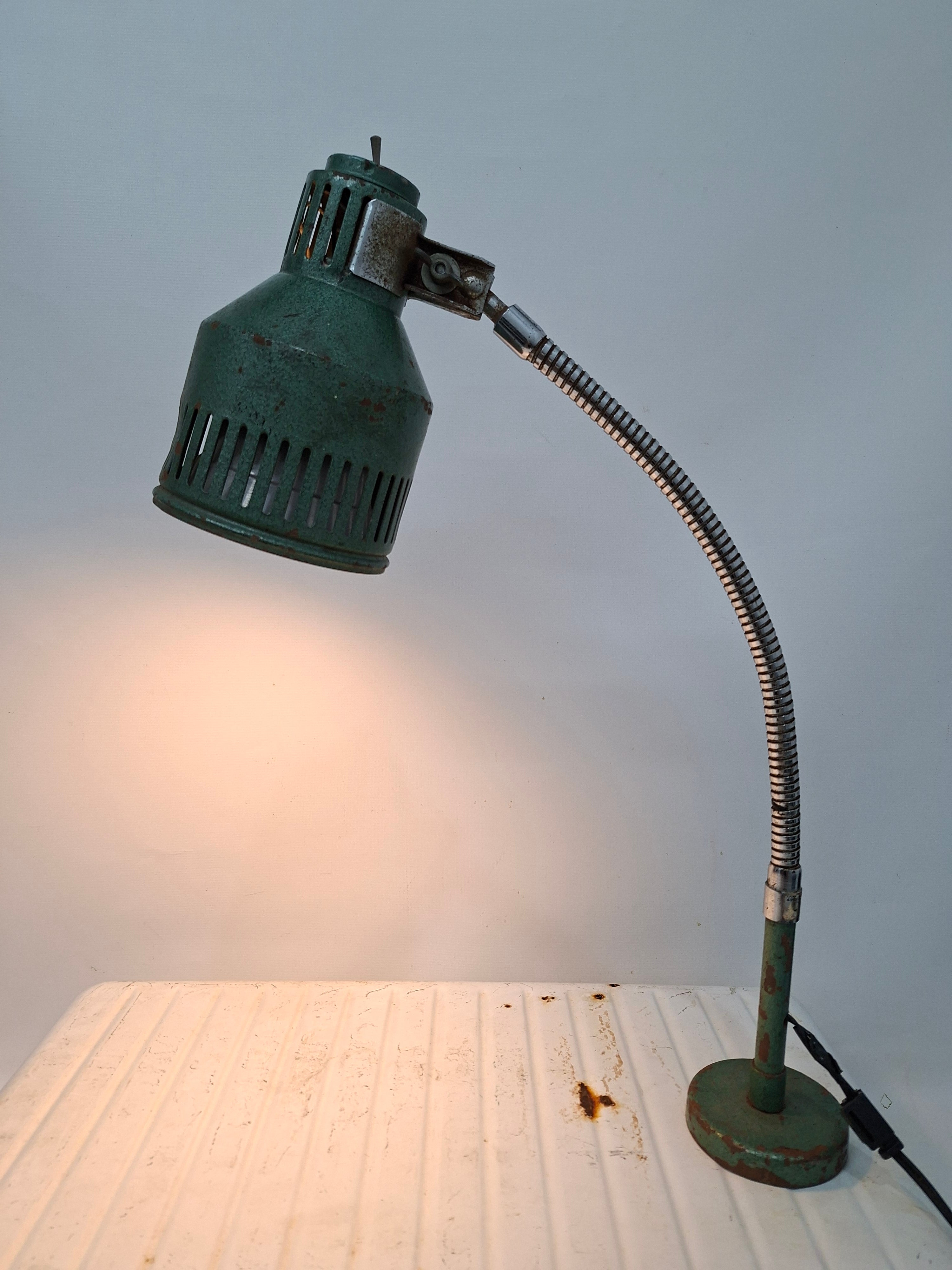 Luminária Vintage de Torno Upcycling