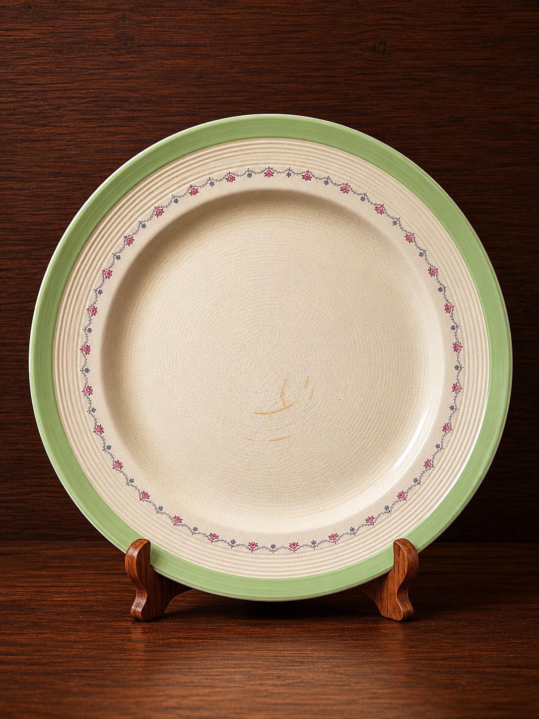 Prato de bolo Wood &amp; Sons Ivory Ware Ø 30 cm (DMCPS_500)